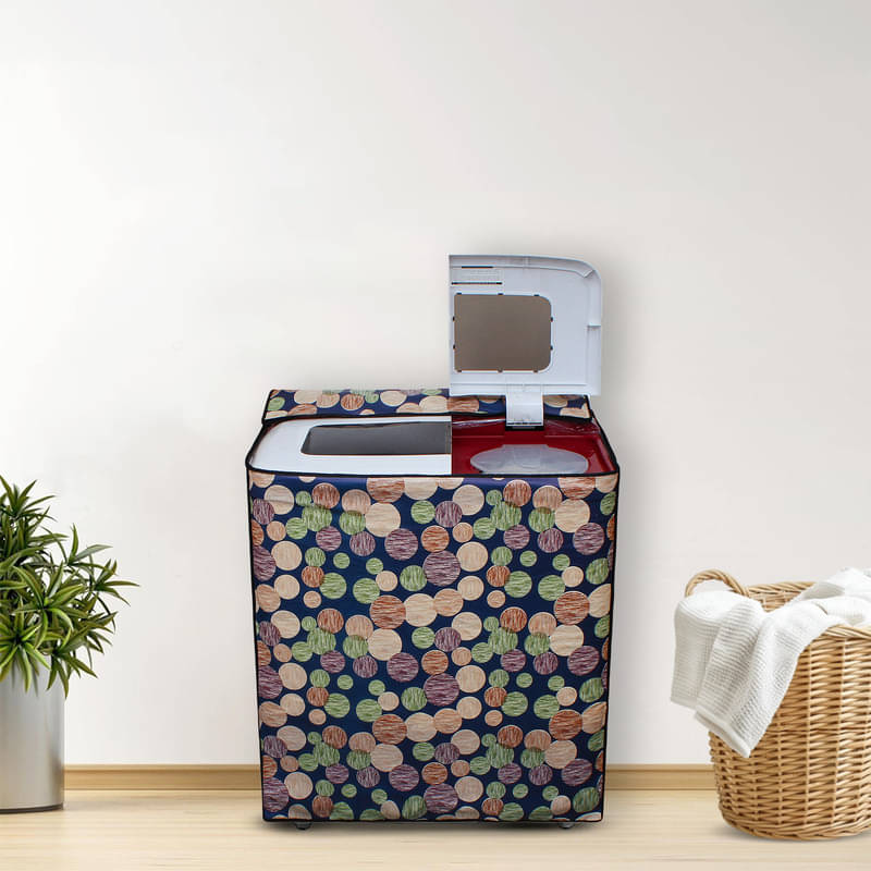 Dream Care Semi-Automatic Washing Machine Cover Compatiable For 6 kg - Blue Dream Care Semi-Automatic Washing Machine Cover Compatiable For 6 kg - Blue