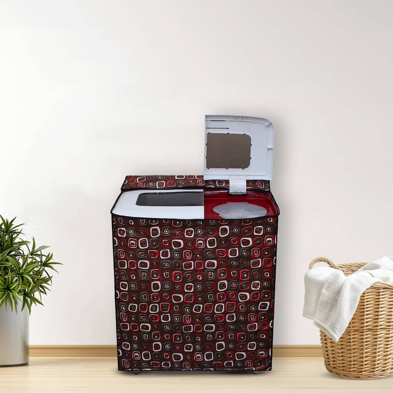 Dream Care Semi-Automatic Washing Machine Cover Compatiable For 6 kg - Maroon Dream Care Semi-Automatic Washing Machine Cover Compatiable For 6 kg - Maroon