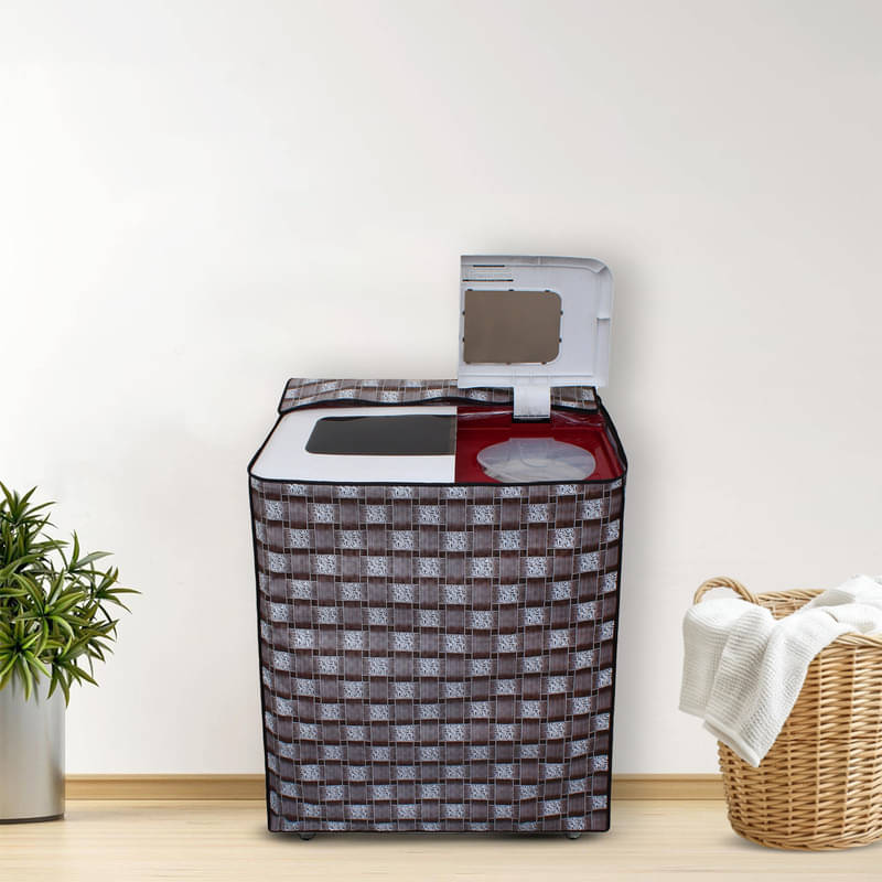     			Dream Care Semi-Automatic Washing Machine Cover Compatiable For 6 kg - Off White