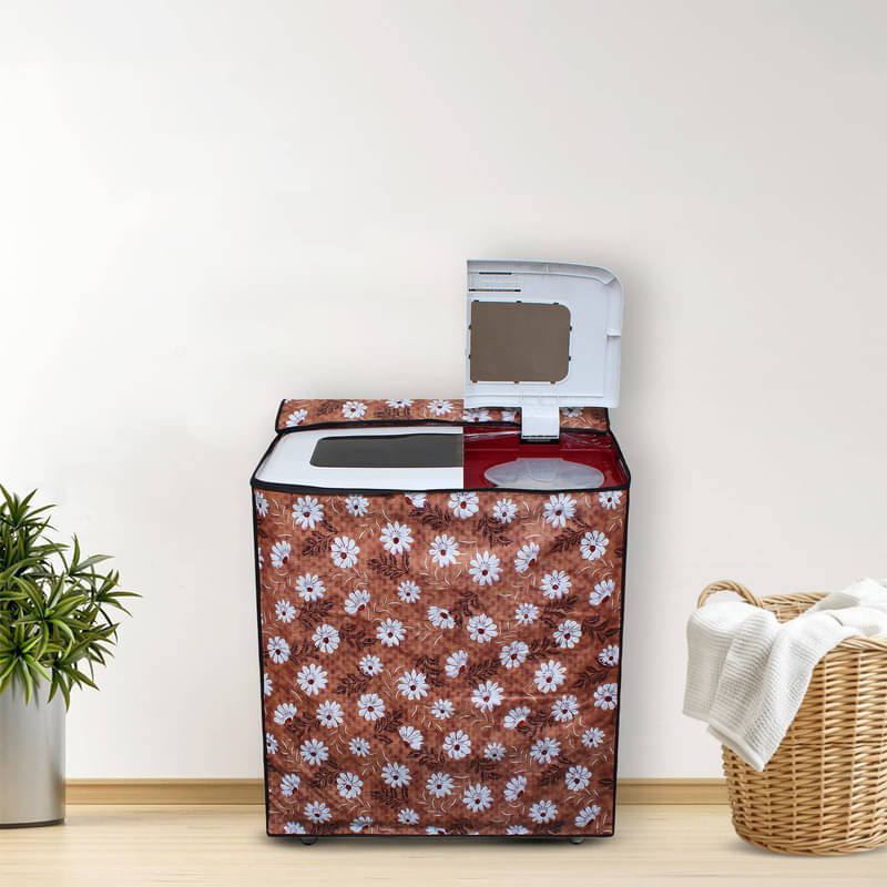     			Dream Care Semi-Automatic Washing Machine Cover Compatiable For 7 kg - Mustard