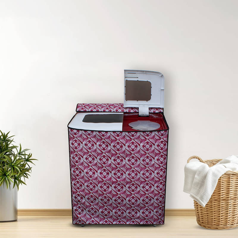 Dream Care Semi-Automatic Washing Machine Cover Compatiable For 7 kg - Pink Dream Care Semi-Automatic Washing Machine Cover Compatiable For 7 kg - Pink