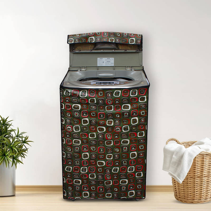 Dream Care Top Load Washing Machine Cover Compatiable For 7 kg - Green Dream Care Top Load Washing Machine Cover Compatiable For 7 kg - Green