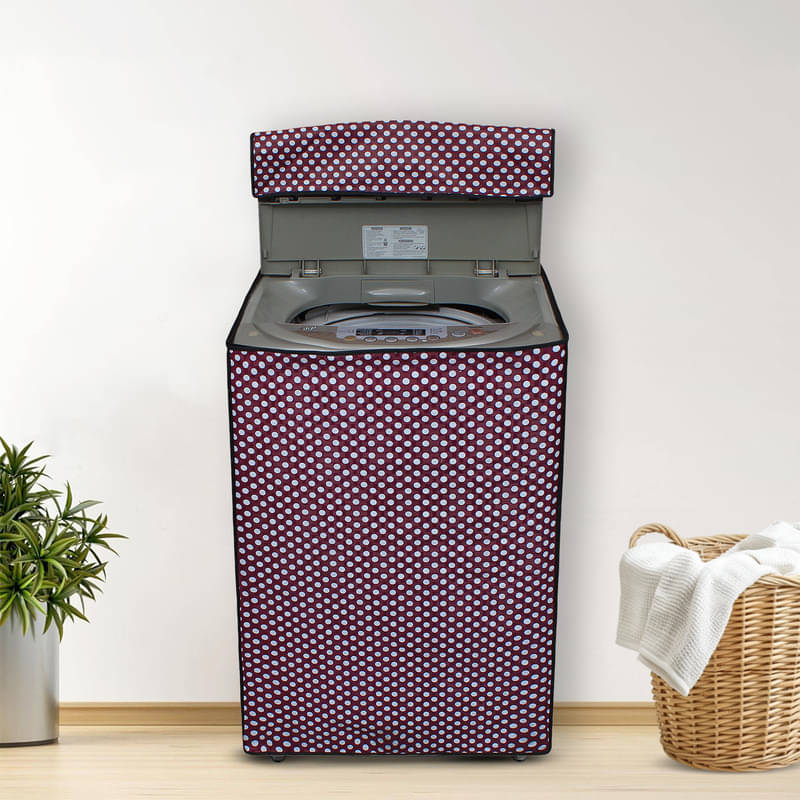 Dream Care Top Load Washing Machine Cover Compatiable For 7 kg - Maroon Dream Care Top Load Washing Machine Cover Compatiable For 7 kg - Maroon