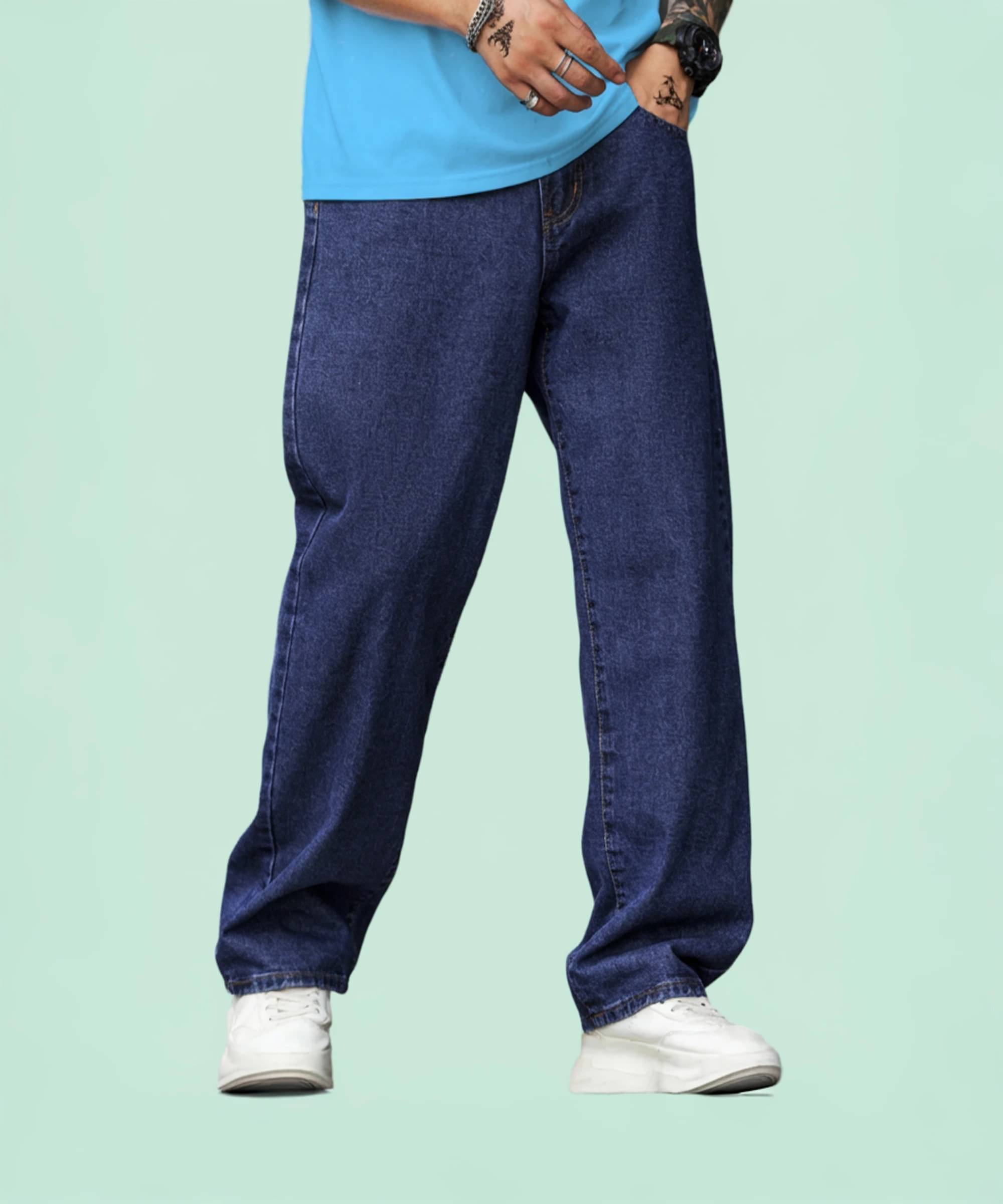 FUDE PRIDE Clean Look Men's Jeans - Dark Blue ( Pack of 1 )     			FUDE PRIDE Clean Look Men's Jeans - Dark Blue ( Pack of 1 )