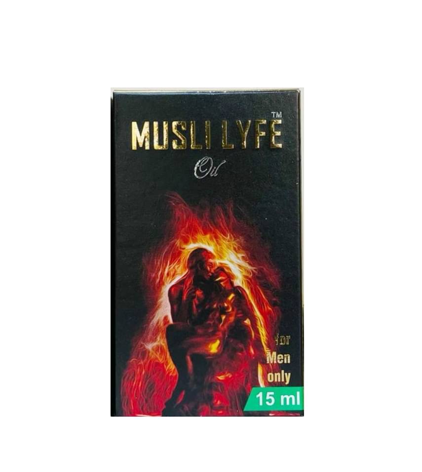 G & G Pharmacy Musli Lyfe p*nis Massage oil for MEN 15 ml pack of 1 G & G Pharmacy Musli Lyfe p*nis Massage oil for MEN 15 ml pack of 1
