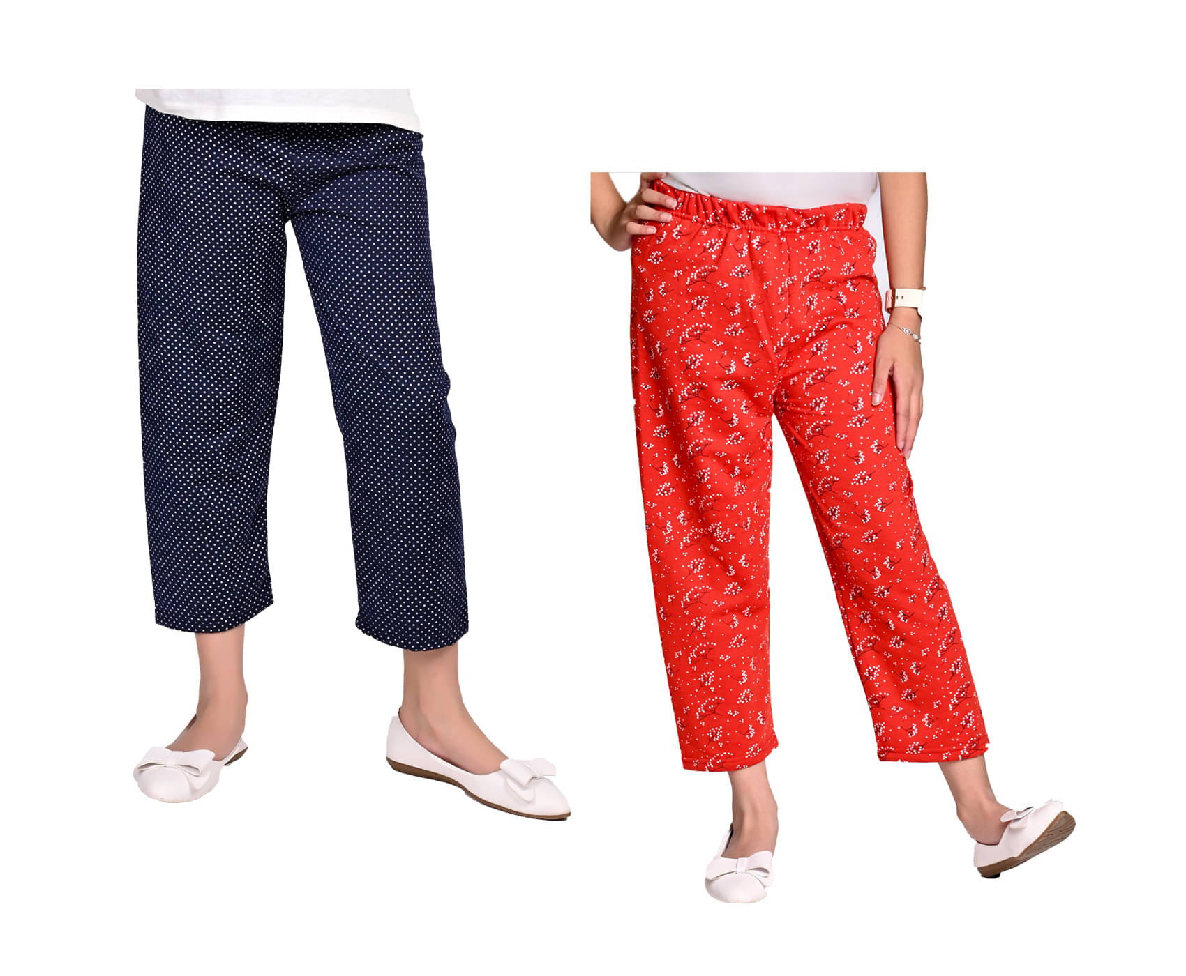 IndiWeaves Pack of 2 Girls Fleece Pyjama ( Multicolor ) IndiWeaves Pack of 2 Girls Fleece Pyjama ( Multicolor )