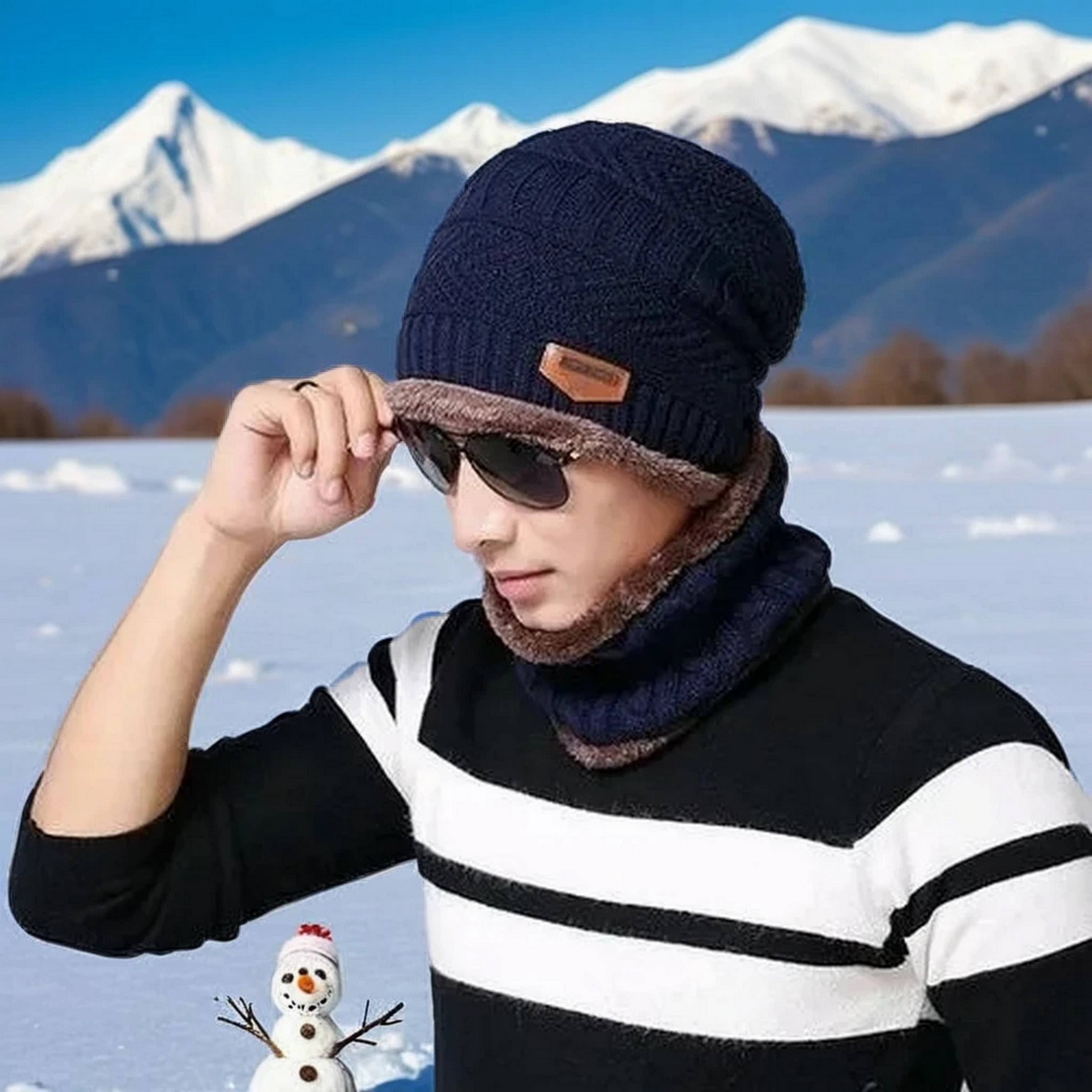 Infispace Pack of 1 Cotton Blend Men's Hat ( Blue ) Infispace Pack of 1 Cotton Blend Men's Hat ( Blue )