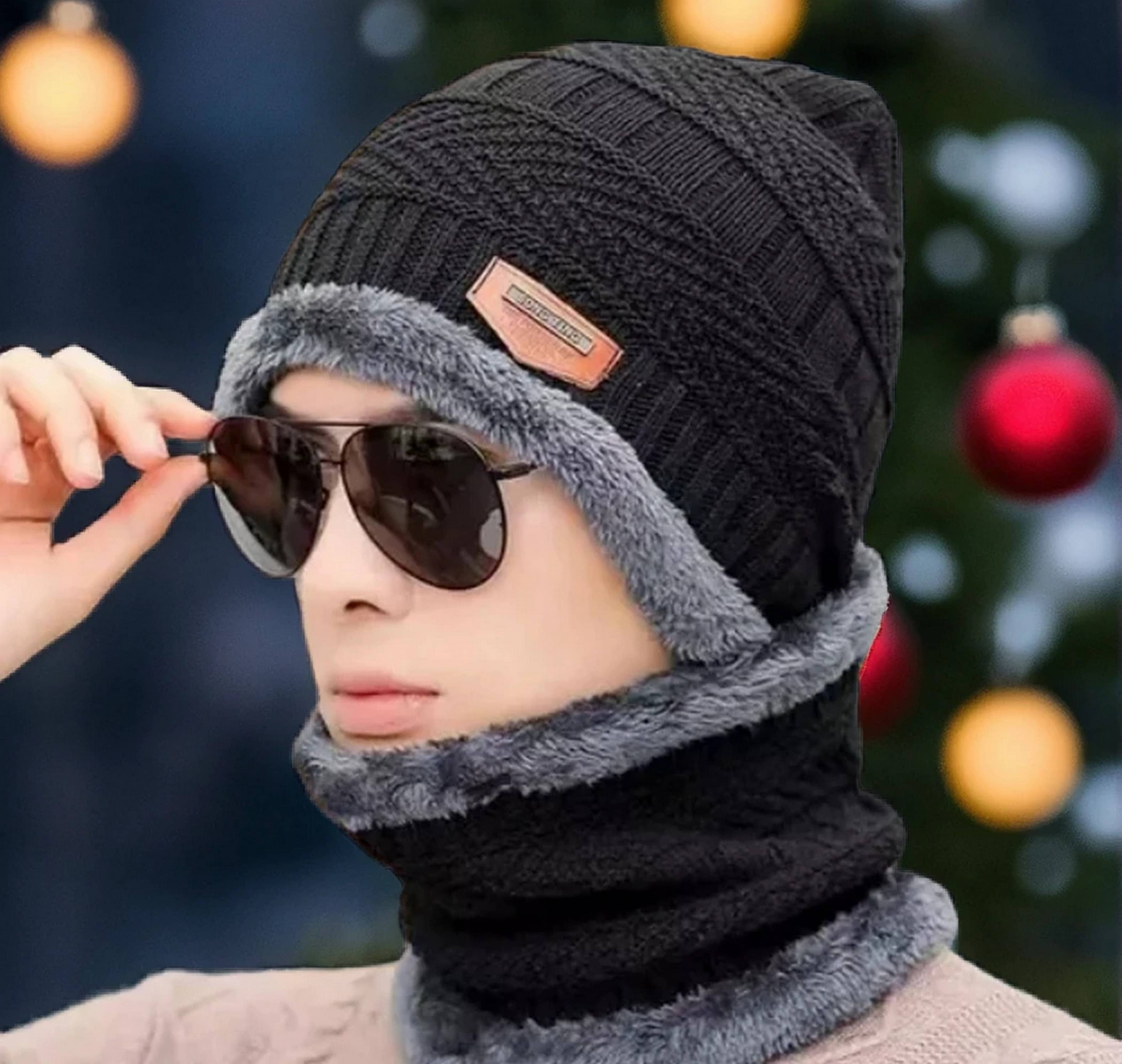 Infispace Pack of 1 Cotton Blend Men's Hat ( Black ) Infispace Pack of 1 Cotton Blend Men's Hat ( Black )