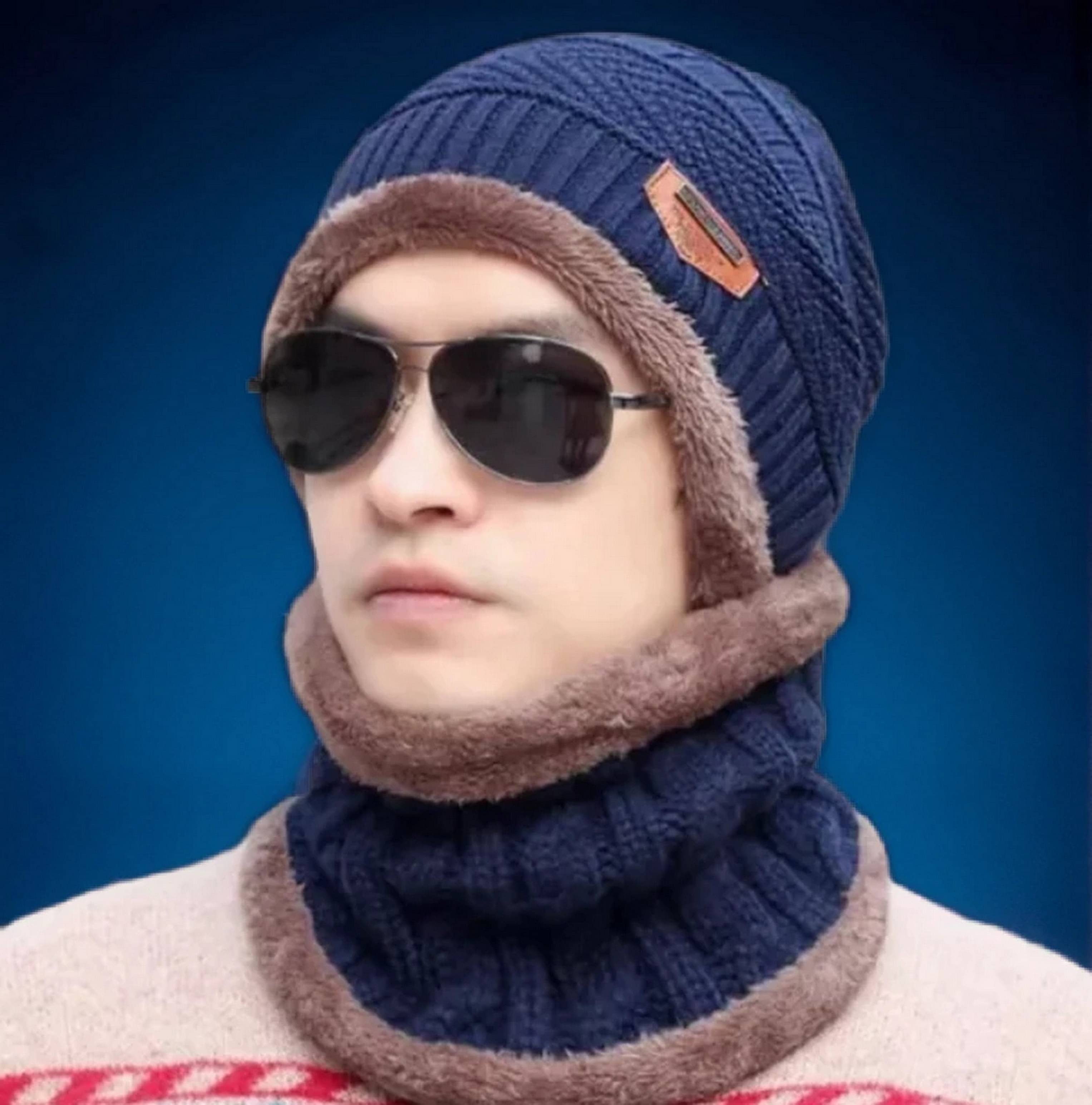 Infispace Pack of 1 Cotton Blend Men's Hat ( Blue ) Infispace Pack of 1 Cotton Blend Men's Hat ( Blue )