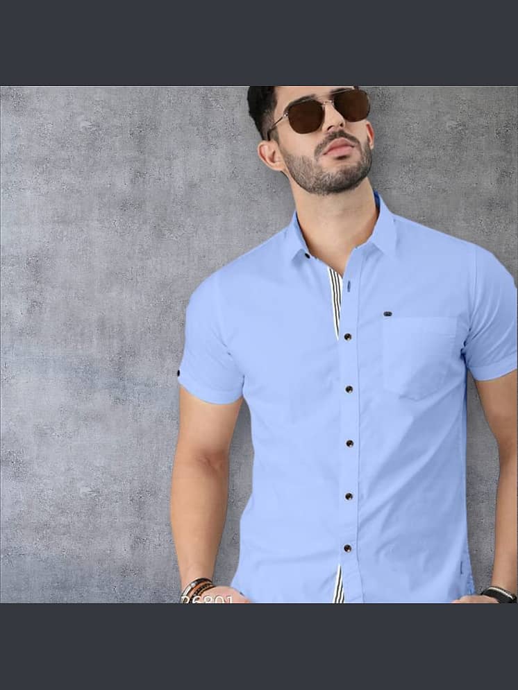 Raymond 100% Cotton Regular Fit Checks Full Sleeves Men's Casual