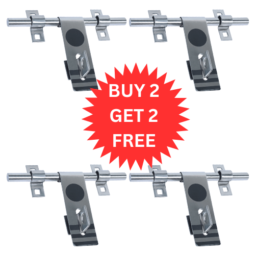 MALAIKAH Buy 2 Get 2 Free  Buy 1 Get 1 Free  8 Inch 14mm Stainless Steel Aldrop for Main Doors and Gates – Heavy Duty Rust Resistant Door Latch     			MALAIKAH Buy 2 Get 2 Free  Buy 1 Get 1 Free  8 Inch 14mm Stainless Steel Aldrop for Main Doors and Gates – Heavy Duty Rust Resistant Door Latch