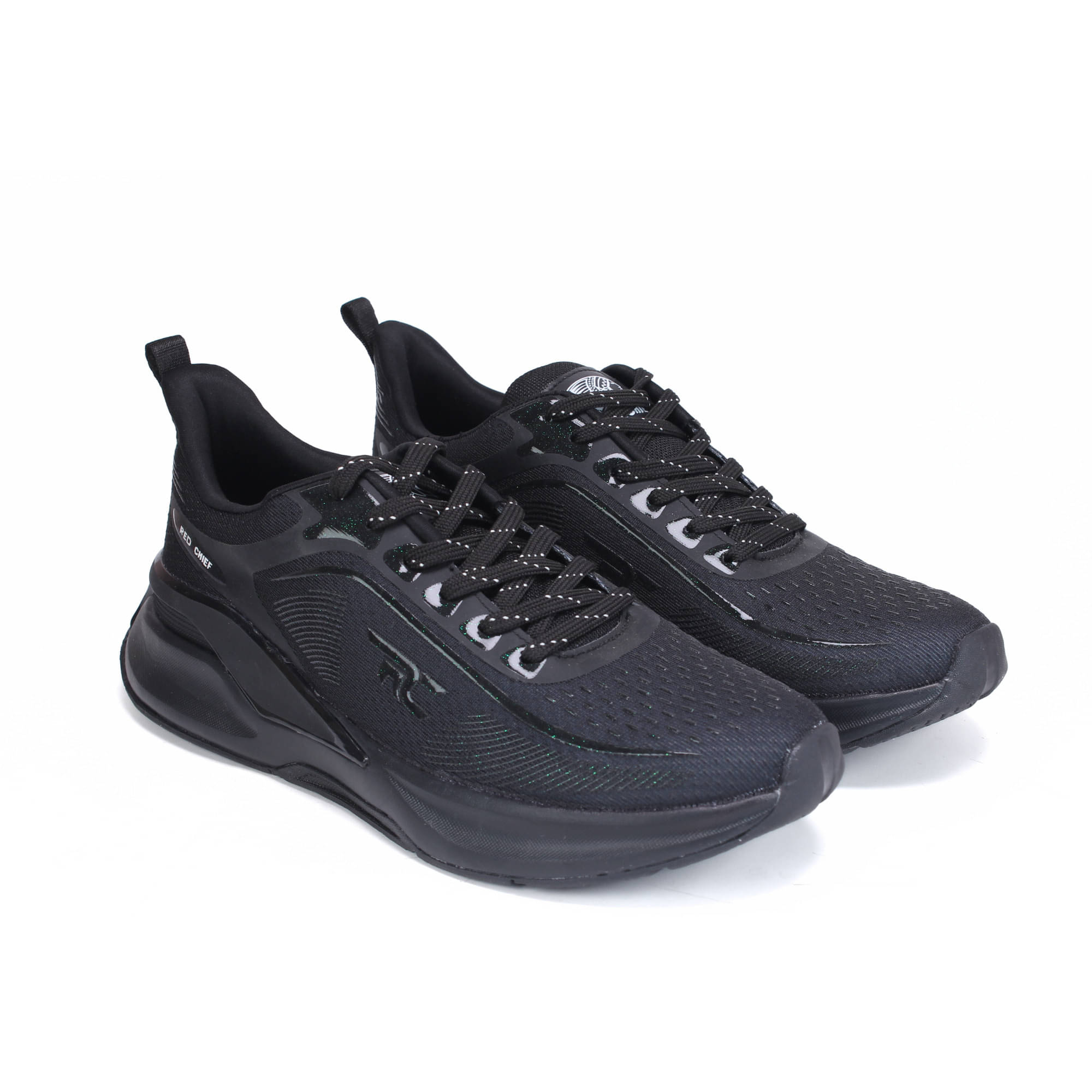 Red Chief R1705 Black Men's Sports Running Shoes Red Chief R1705 Black Men's Sports Running Shoes