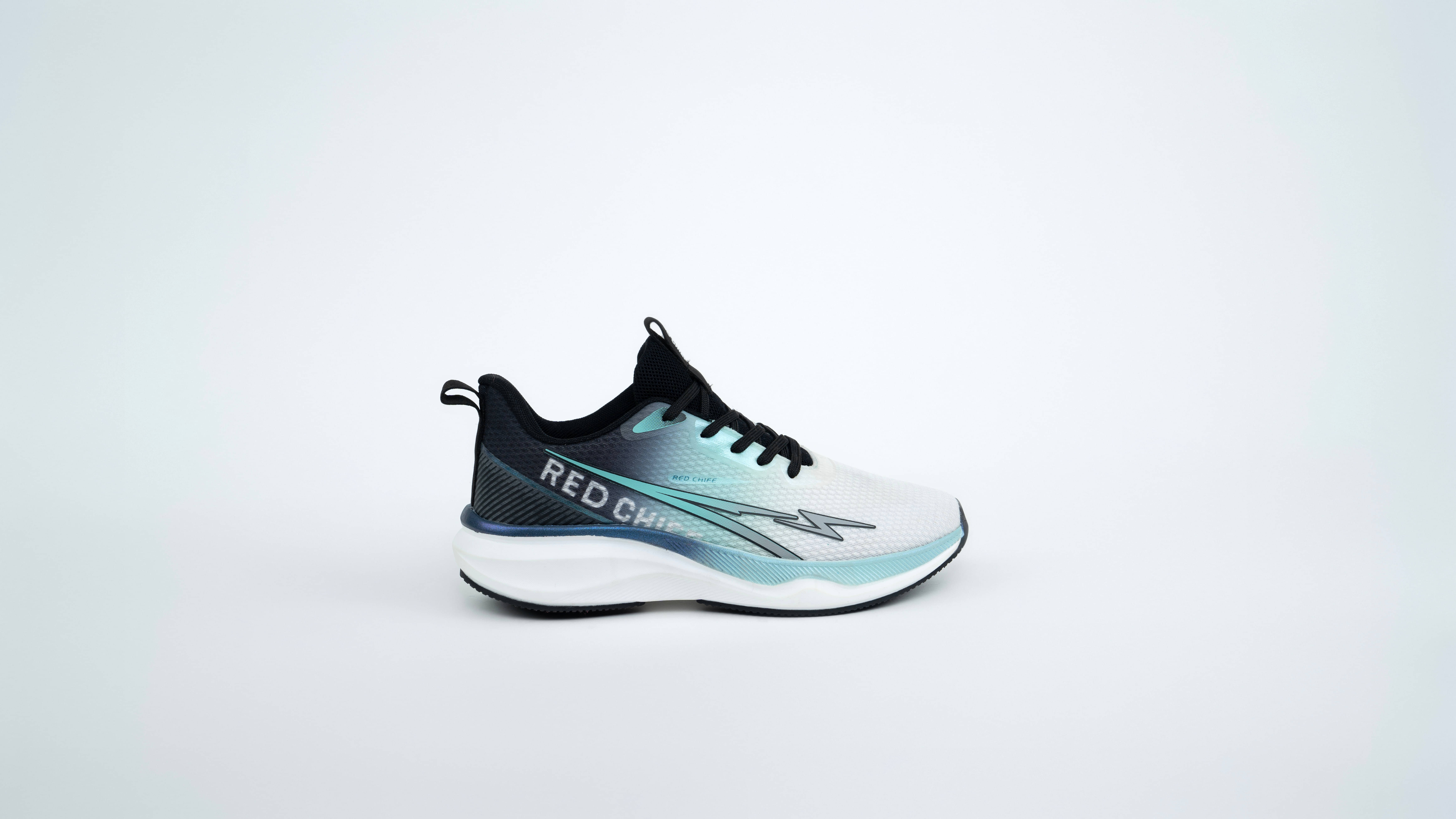     			Red Chief R1714 Black Men's Sports Running Shoes