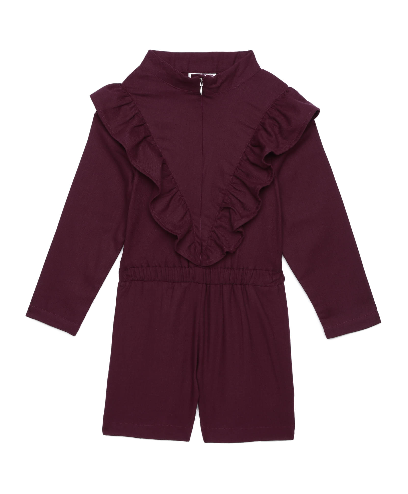     			Under Fourteen Only Cotton Dress For Girls ( Pack of 1 , Maroon )