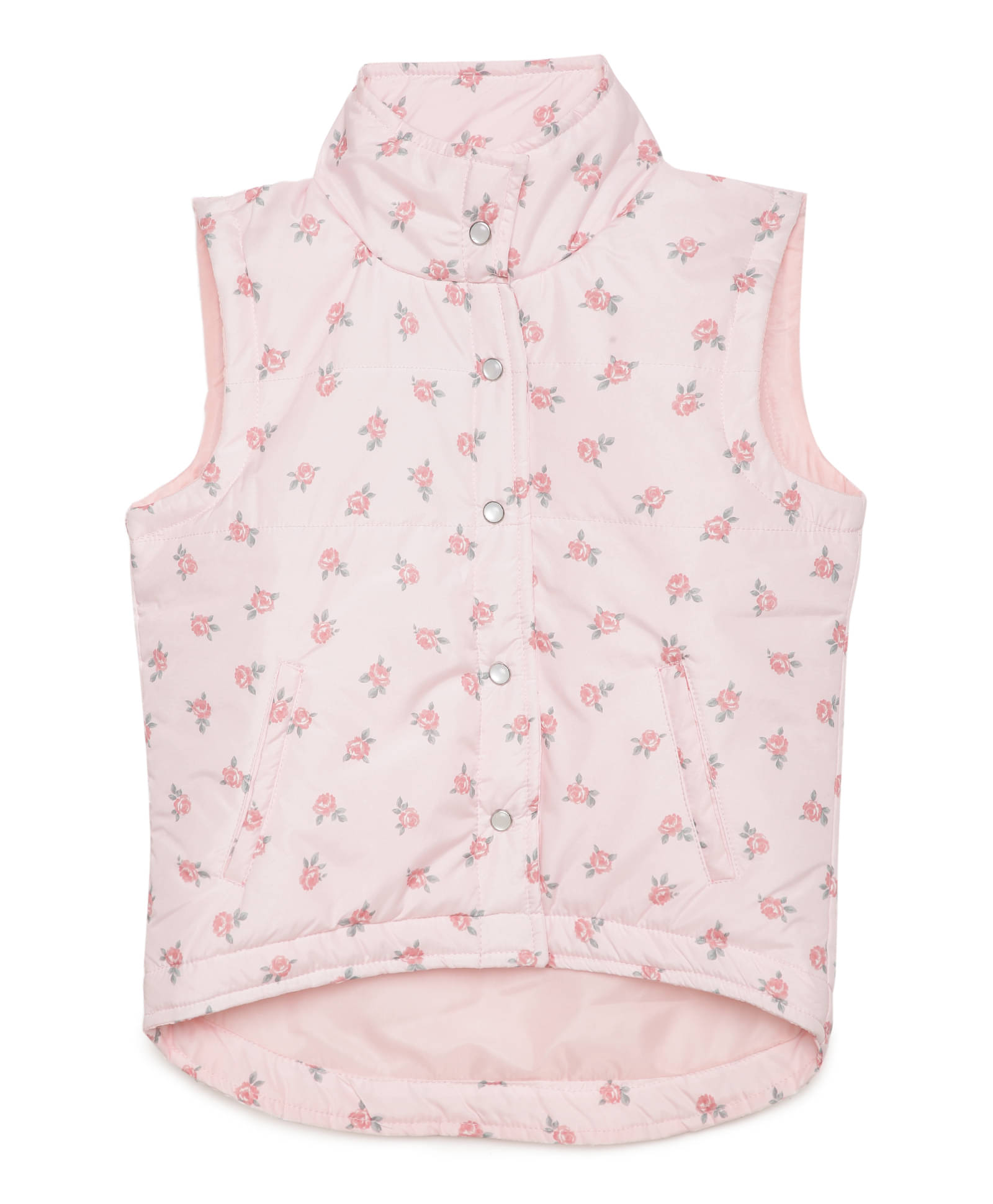 Under Fourteen Only Girls Cotton Quilted & Bomber Jacket For ( Pack of 1 , Pink ) Under Fourteen Only Girls Cotton Quilted & Bomber Jacket For ( Pack of 1 , Pink )