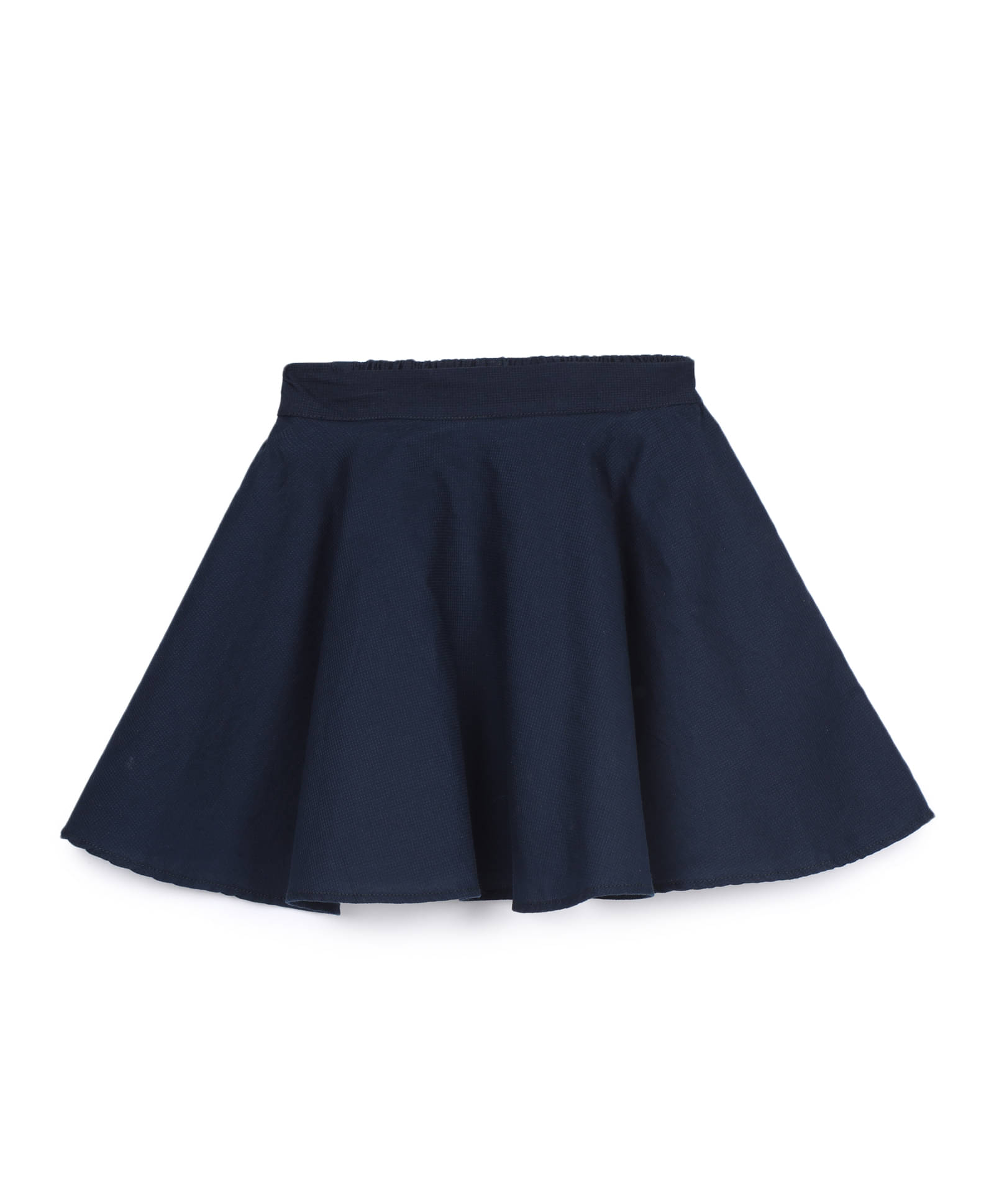     			Under Fourteen Only Pack of 1 Girls Cotton Skirts ( Navy )