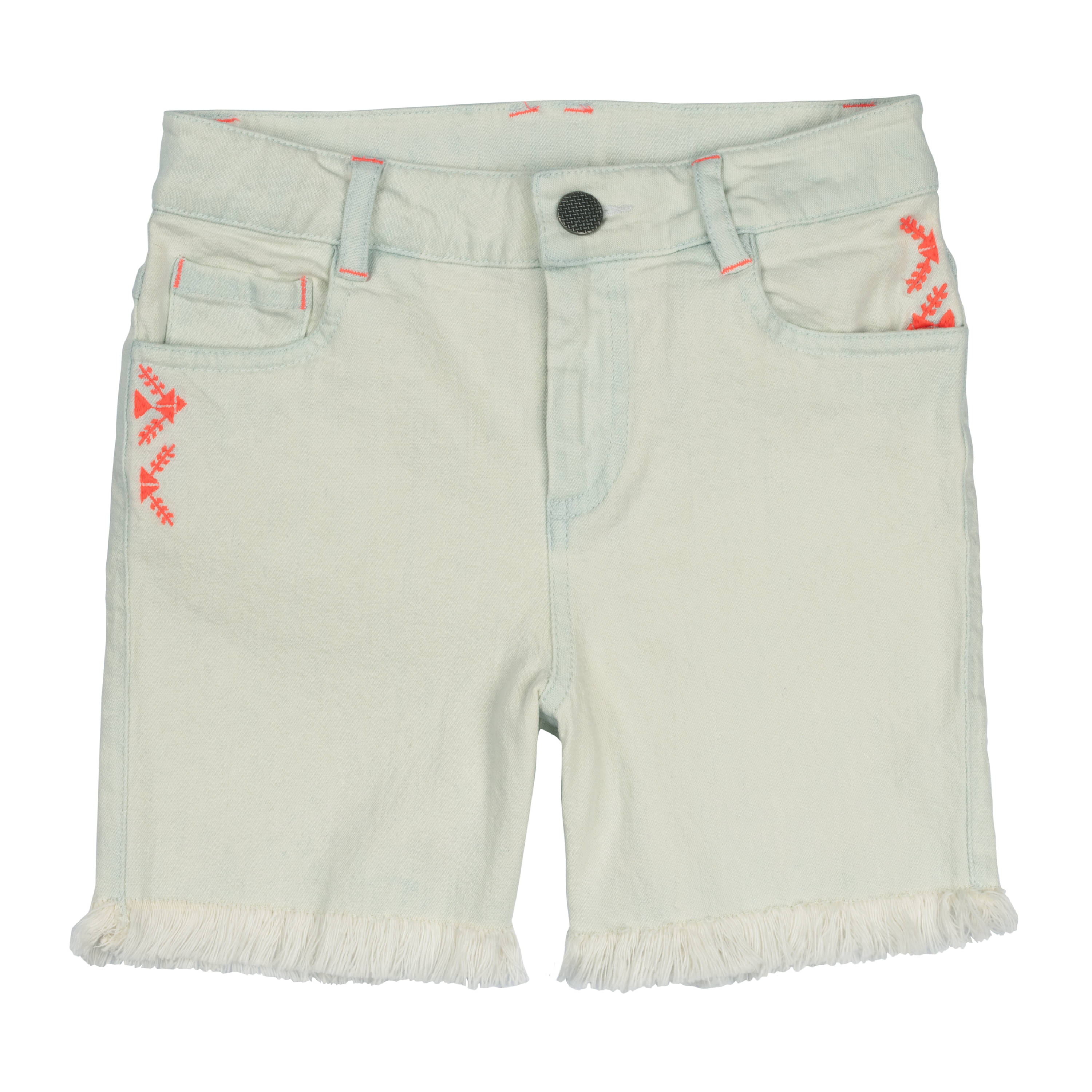     			Under Fourteen Only Pack of 1 Girls Denim Shorts ( Blue )