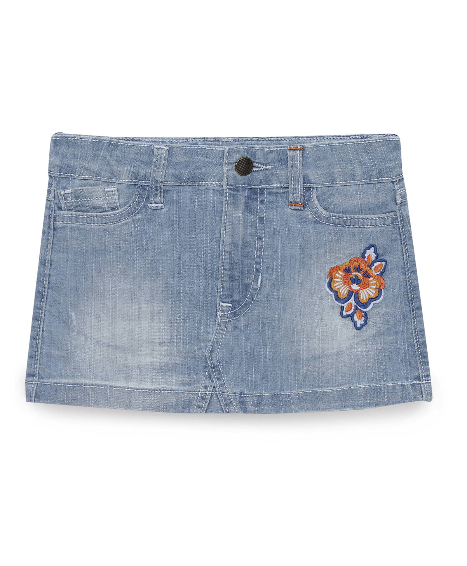     			Under Fourteen Only Pack of 1 Girls Denim Skirts ( Blue )