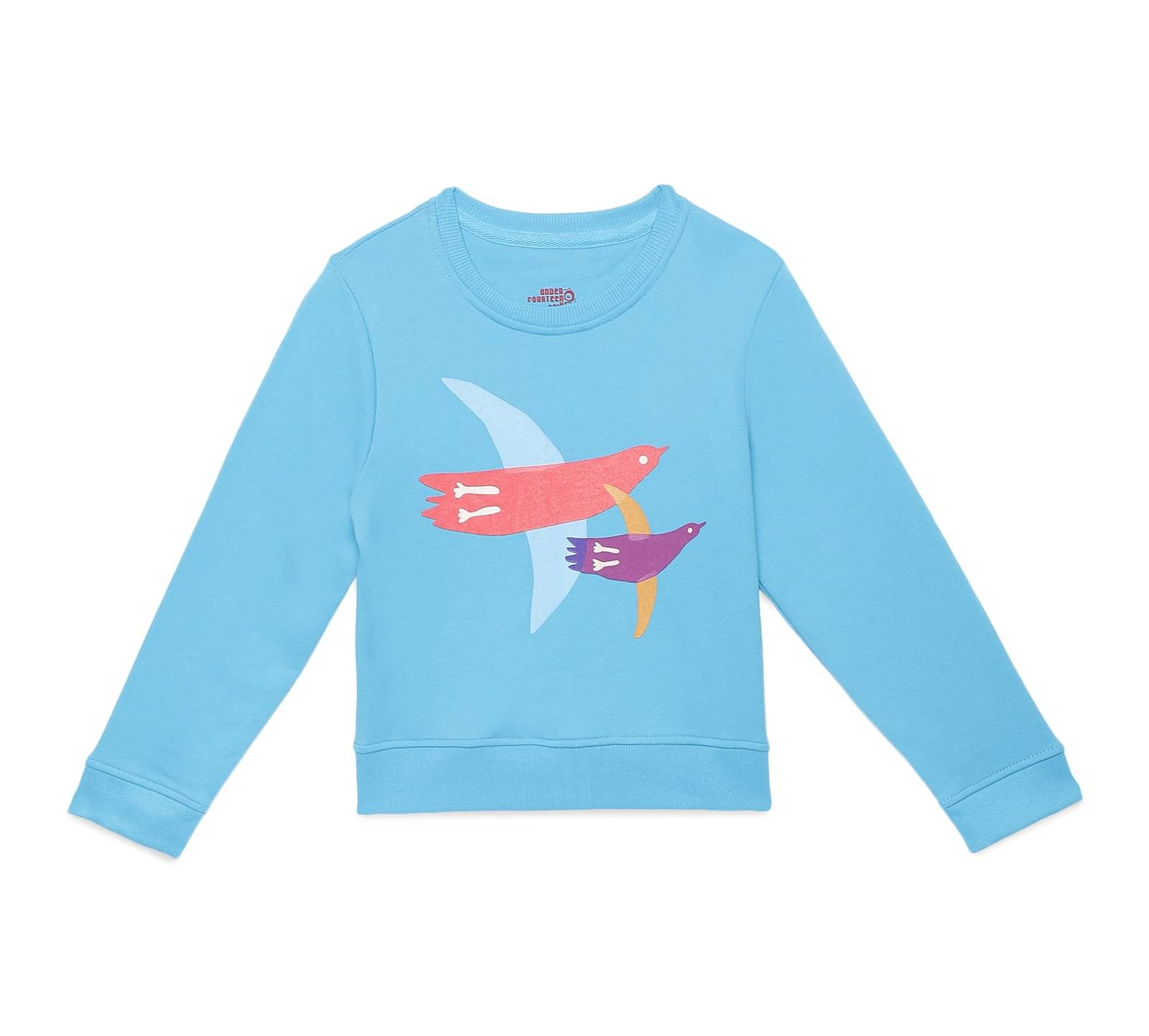 Under Fourteen Only Pack of 1 Girls Fleece Sweatshirt ( Blue ) Under Fourteen Only Pack of 1 Girls Fleece Sweatshirt ( Blue )