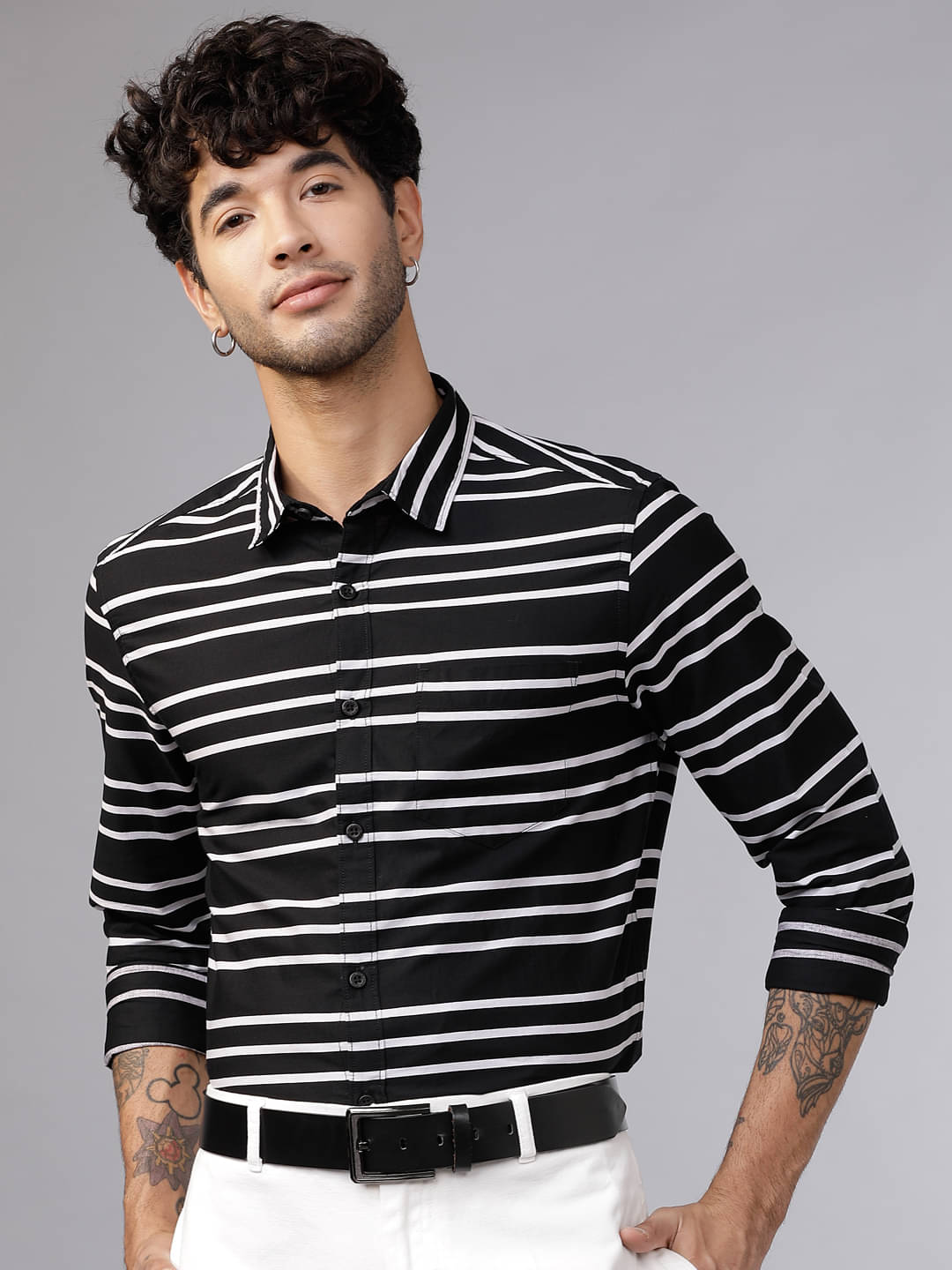 Highlander 100% Cotton Slim Fit Printed Full Sleeves Men's Casual Shirt - Multicolor ( Pack of 1 ) Highlander 100% Cotton Slim Fit Printed Full Sleeves Men's Casual Shirt - Multicolor ( Pack of 1 )