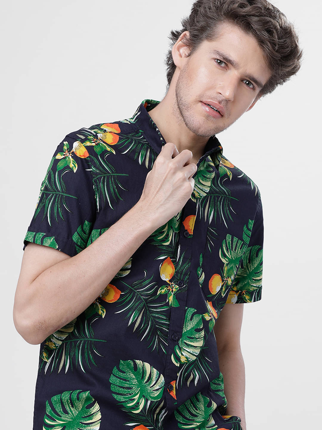 Highlander 100% Cotton Slim Fit Printed Full Sleeves Men's Casual Shirt - Multicolor ( Pack of 1 ) Highlander 100% Cotton Slim Fit Printed Full Sleeves Men's Casual Shirt - Multicolor ( Pack of 1 )