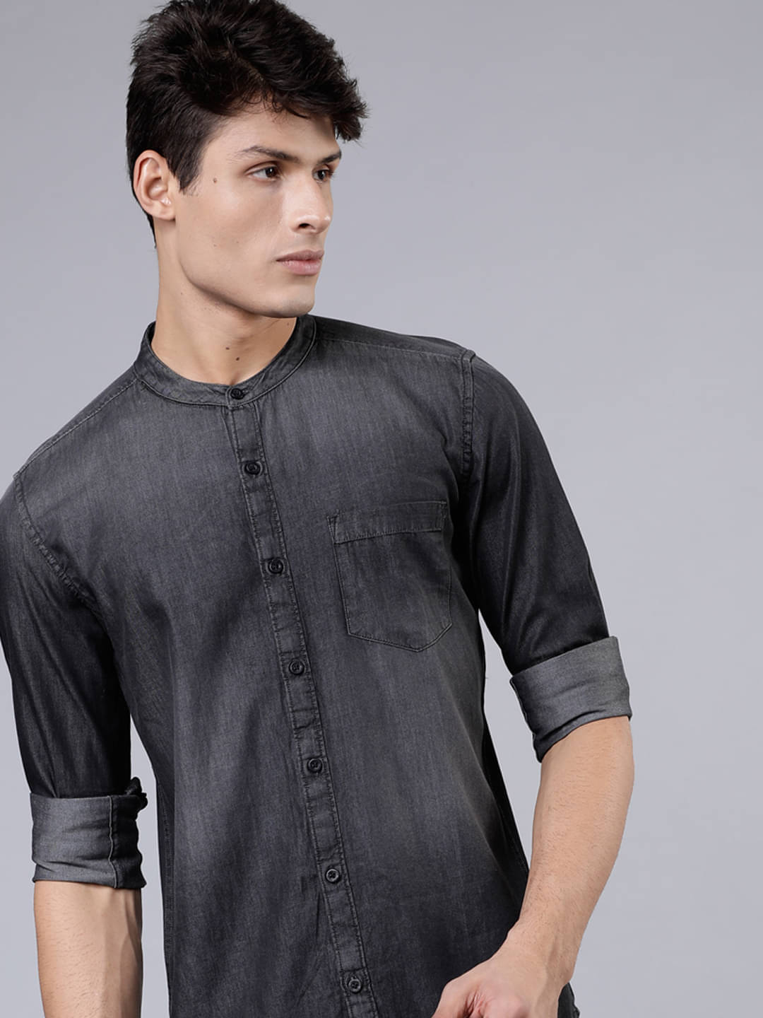 Highlander 100% Cotton Slim Fit Printed Full Sleeves Men's Casual Shirt - Black ( Pack of 1 ) Highlander 100% Cotton Slim Fit Printed Full Sleeves Men's Casual Shirt - Black ( Pack of 1 )
