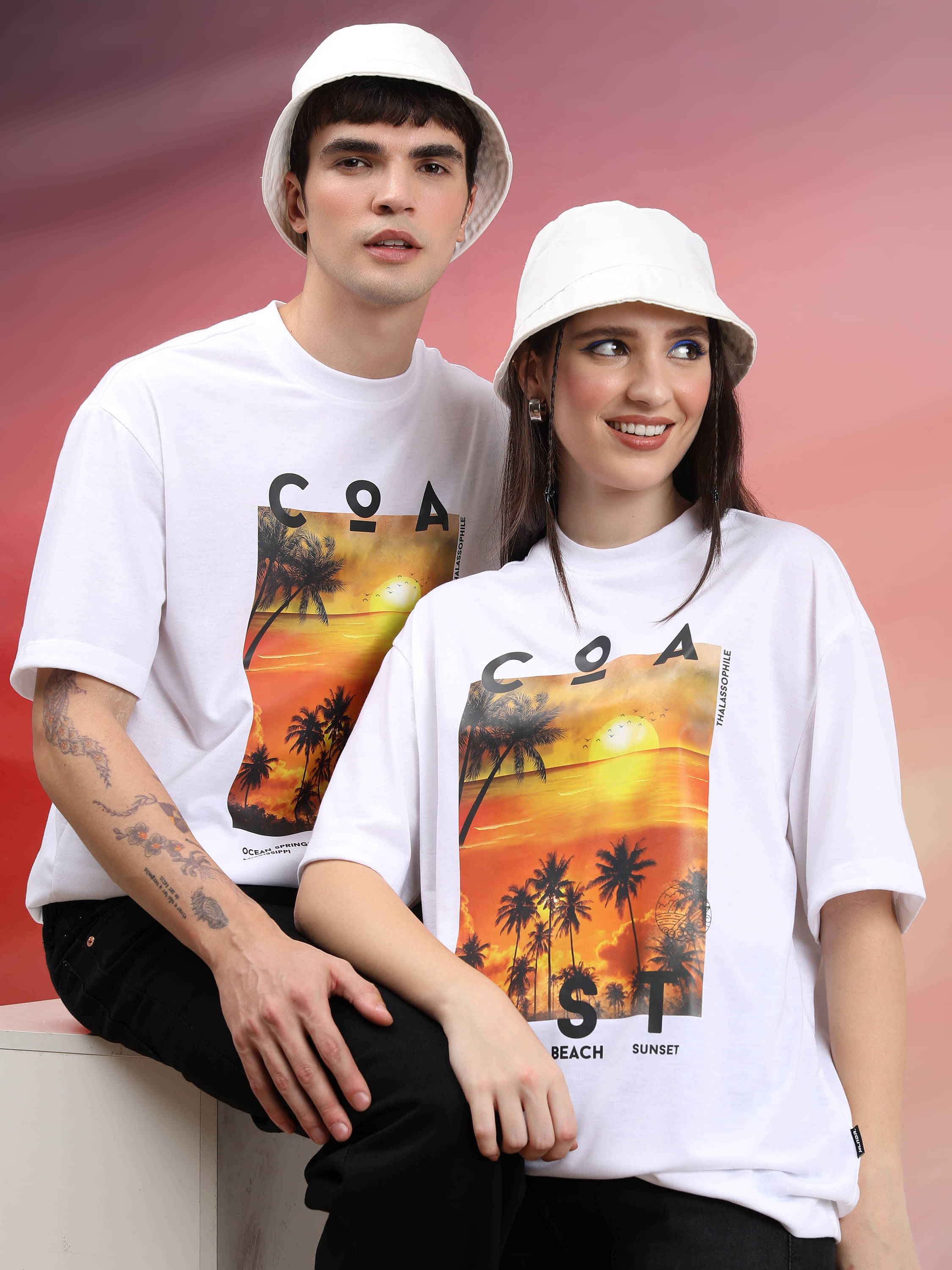 Highlander Men Polyester Oversized Fit Printed T-Shirt ( White )     			Highlander Men Polyester Oversized Fit Printed T-Shirt ( White )