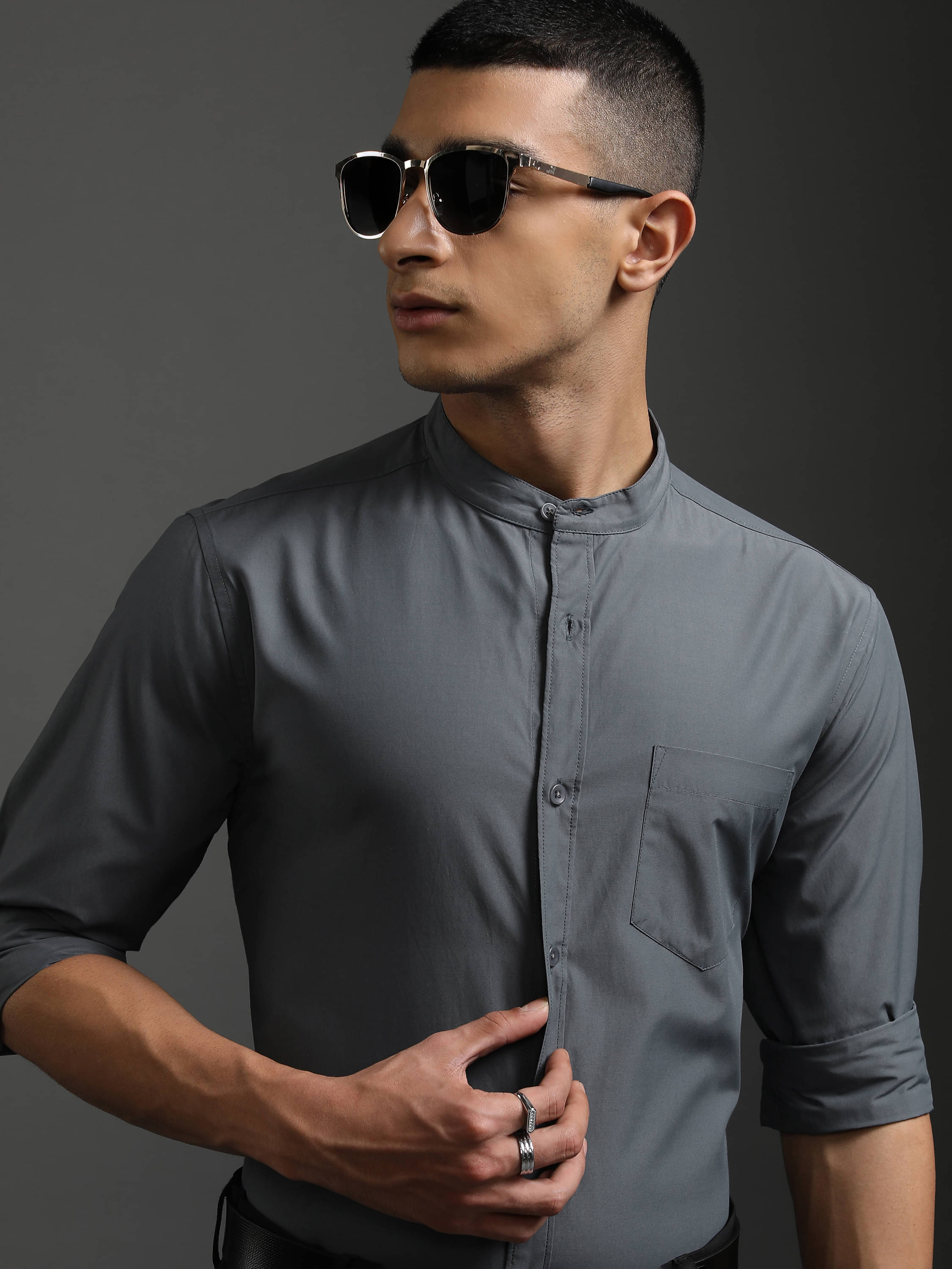 Highlander Poly Cotton Slim Fit Solids Full Sleeves Men's Casual Shirt - Multicolor ( Pack of 1 )     			Highlander Poly Cotton Slim Fit Solids Full Sleeves Men's Casual Shirt - Multicolor ( Pack of 1 )
