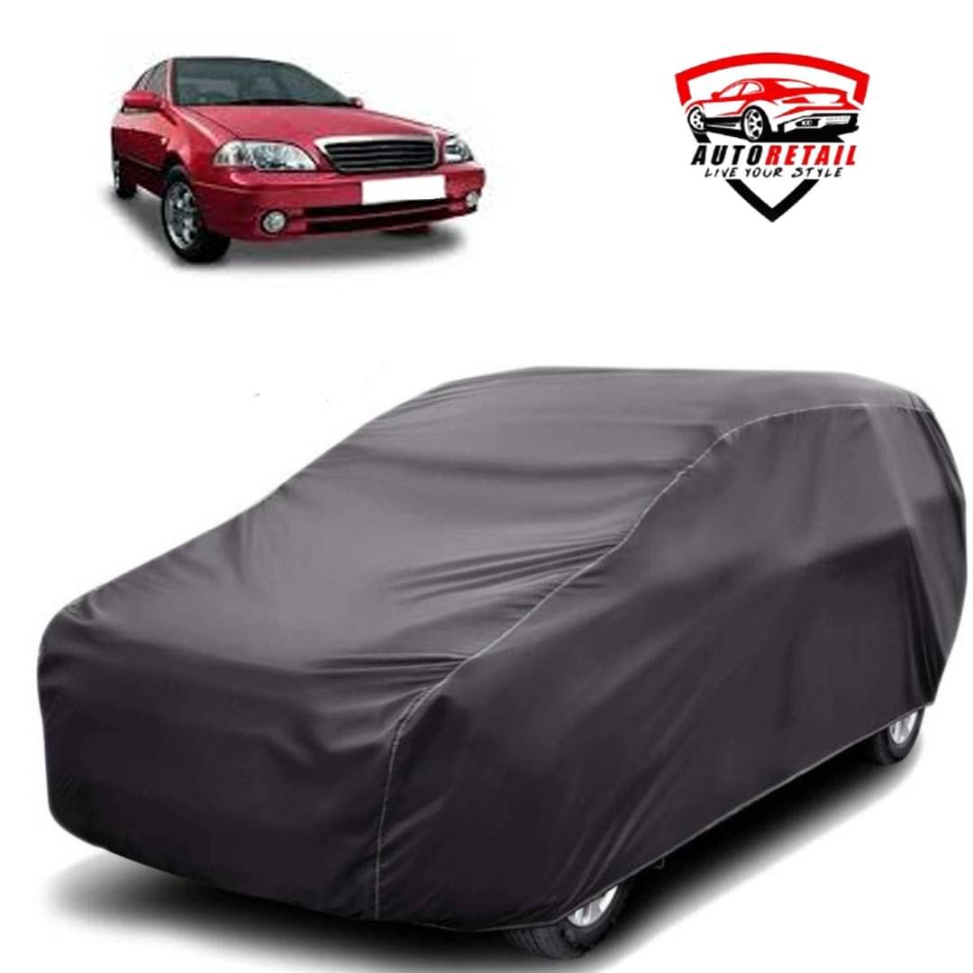     			AutoRetail Car Body Cover for Maruti Esteem [1994-2002] Without Mirror Pocket ( Pack of 1 ) , Grey