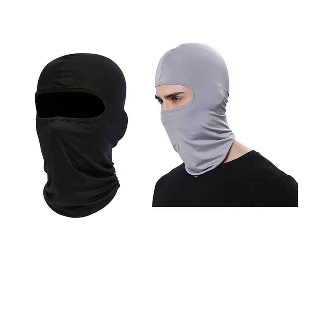     			Bentag Multicolour Polyester Anti Pollution Mask ( Pack of 2 )
