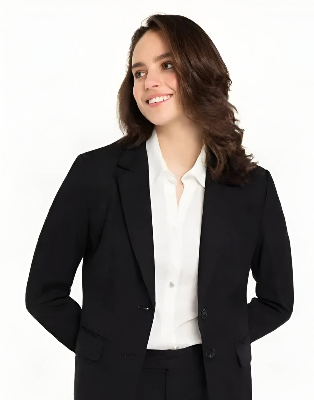    			CADMON - Cotton Black Blazers
