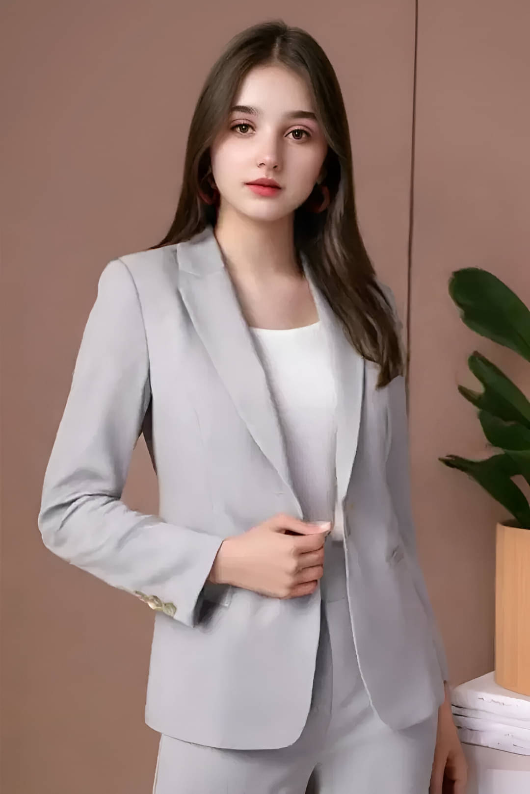     			CADMON - Cotton Grey Blazers