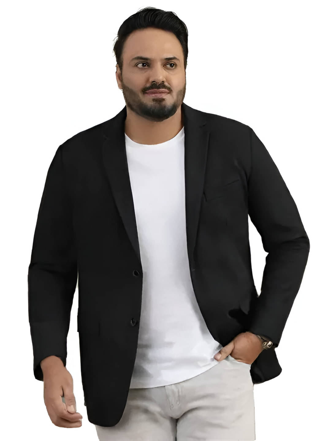 CADMON Cotton Men's Blazer - Black ( Pack of 1 )     			CADMON Cotton Men's Blazer - Black ( Pack of 1 )