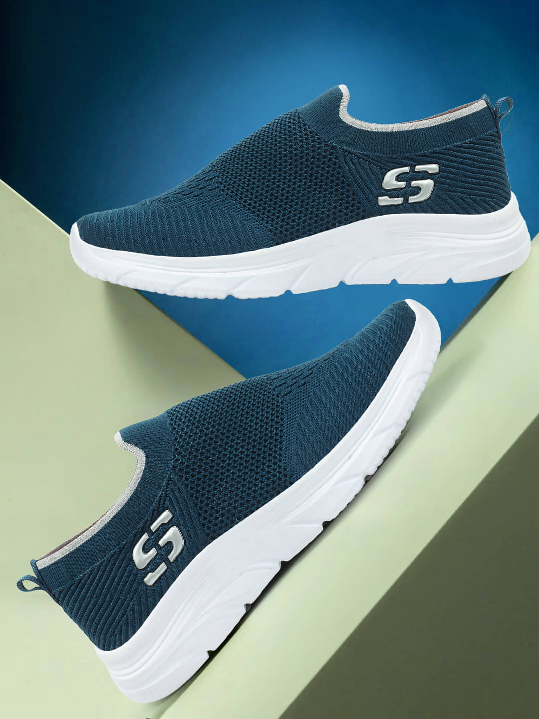    			Clymb Blue Men's Sports Running Shoes