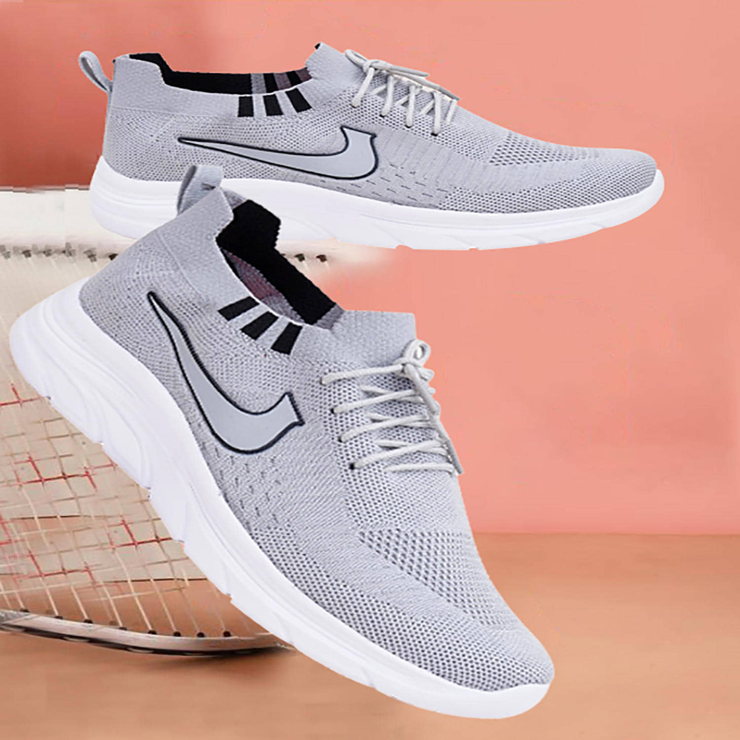 Clymb Gray Men's Sports Running Shoes - Sports Shoes | Buy online on ZillyBuy