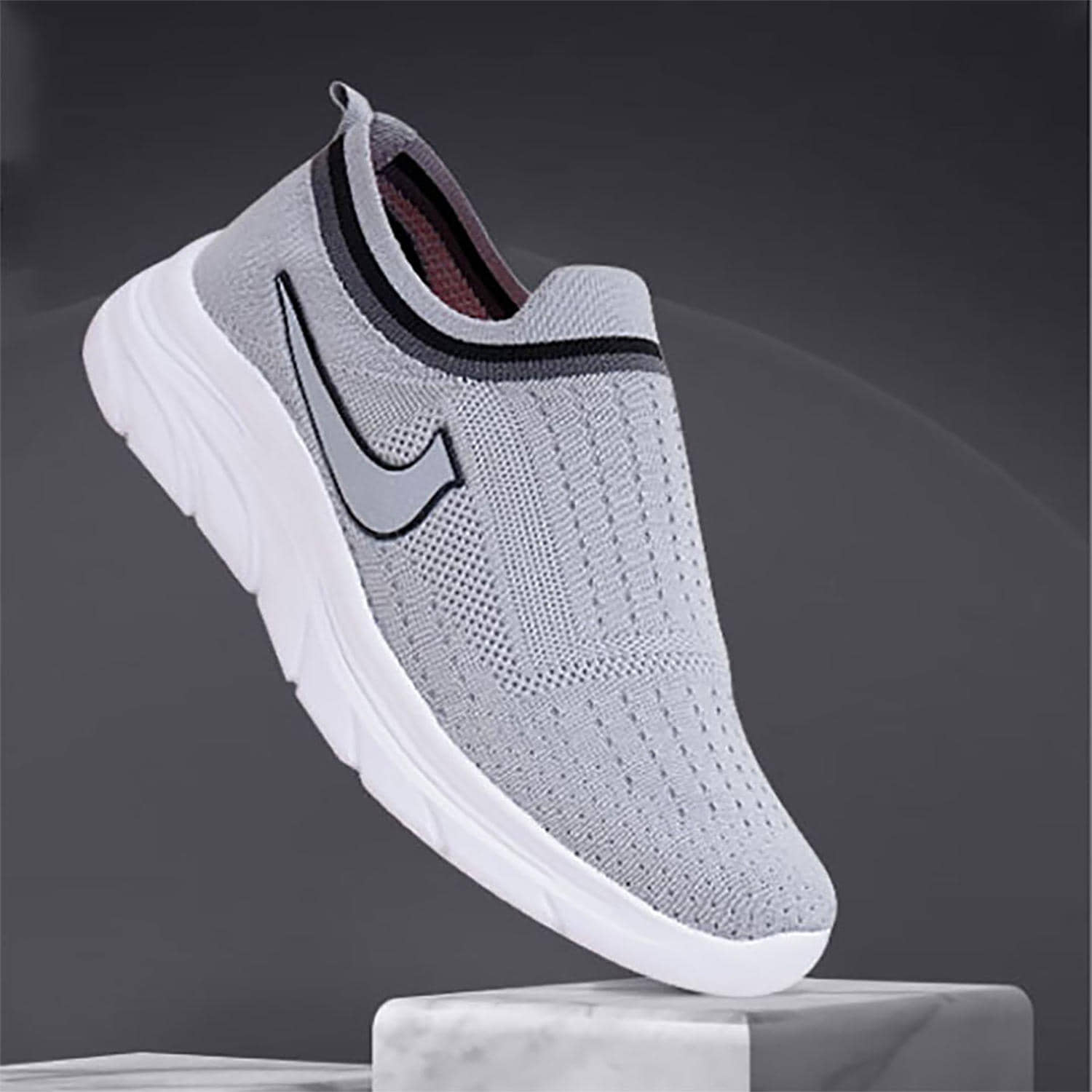 Clymb Gray Men's Sports Running Shoes - Sports Shoes | Buy online on ZillyBuy