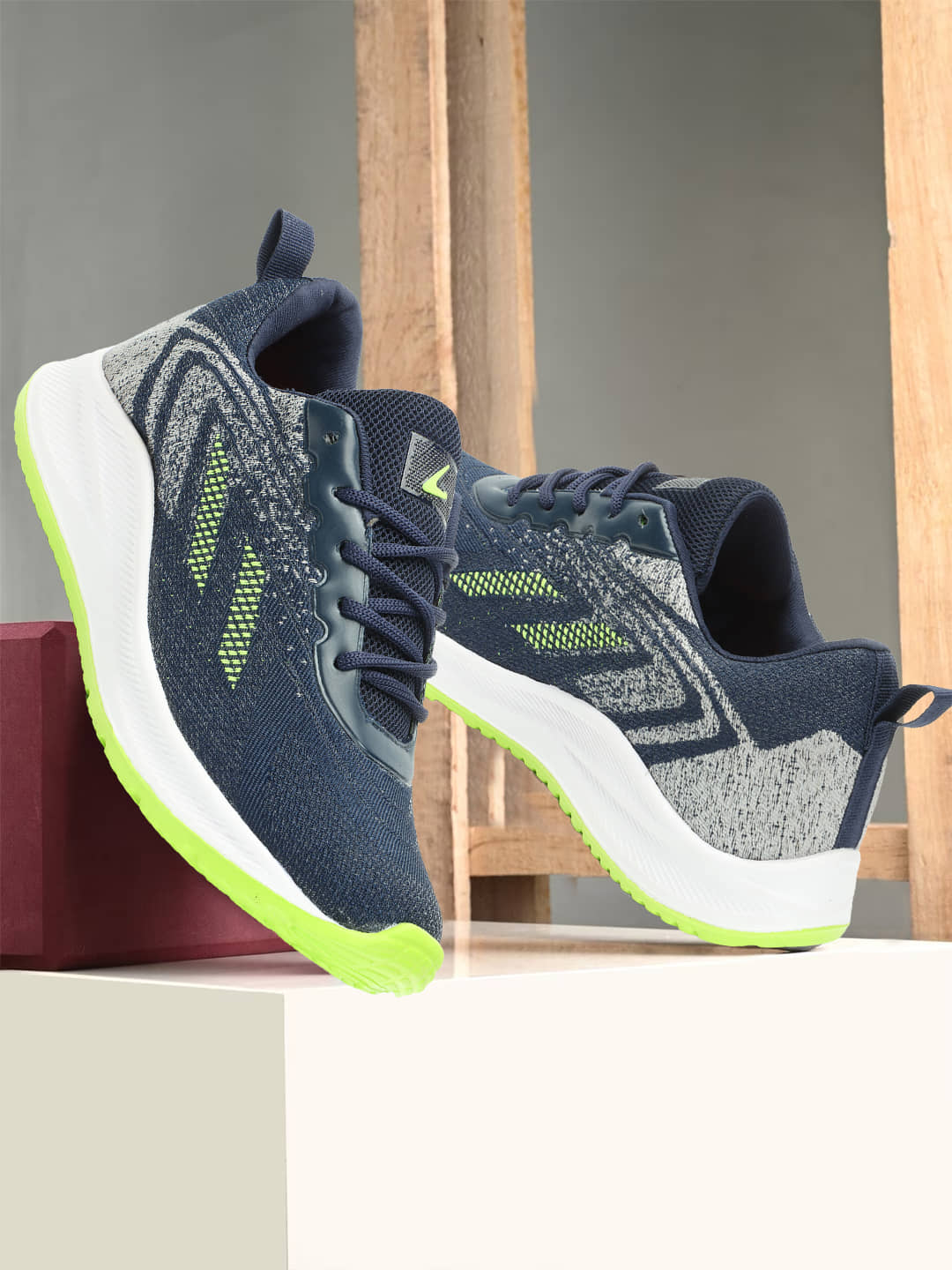 Clymb Green Men's Sports Running Shoes - Sports Shoes | Buy online on ZillyBuy