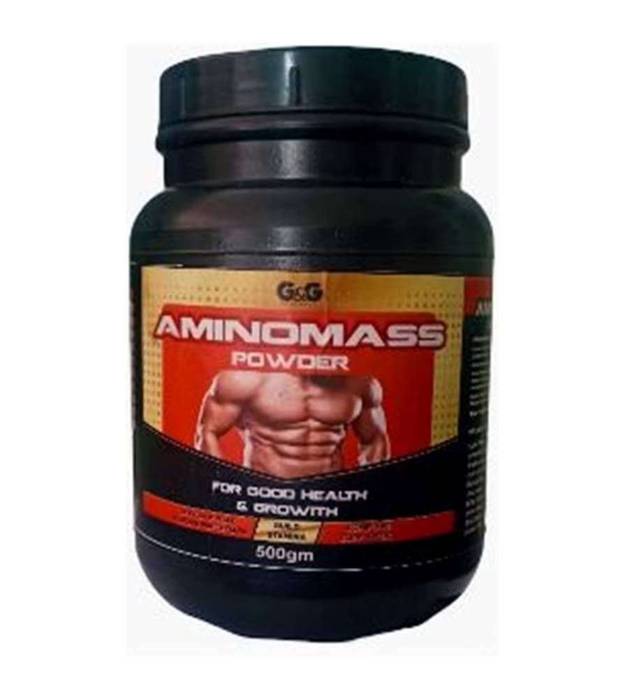 Dr. Chopra G&G Amino Mass Powder For Good Health Pack Of 1 500 gm Chocolate Dr. Chopra G&G Amino Mass Powder For Good Health Pack Of 1 500 gm Chocolate
