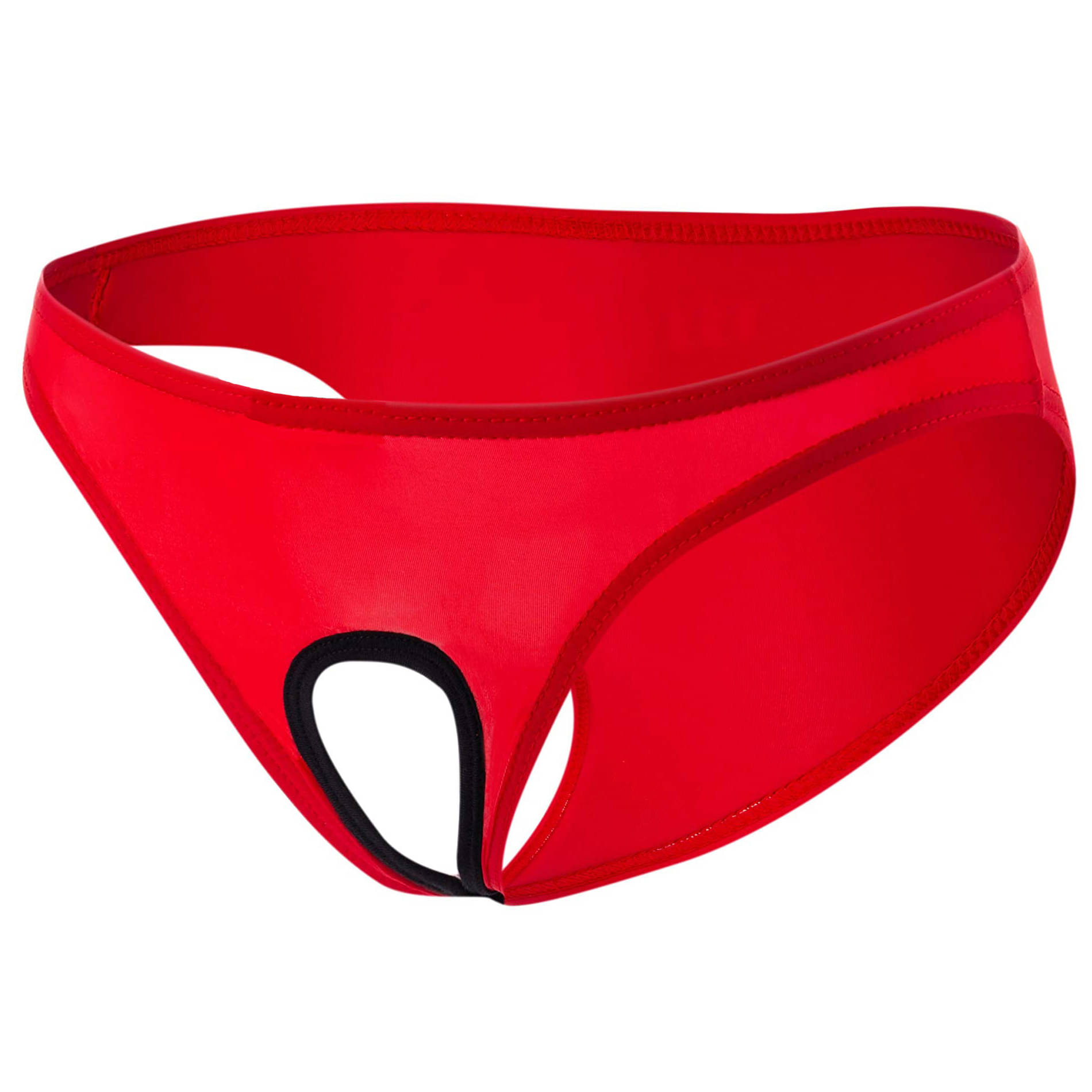 FLIRTY TOUCH Pack of 1 Polyester Briefs For Men's ( Red ) FLIRTY TOUCH Pack of 1 Polyester Briefs For Men's ( Red )