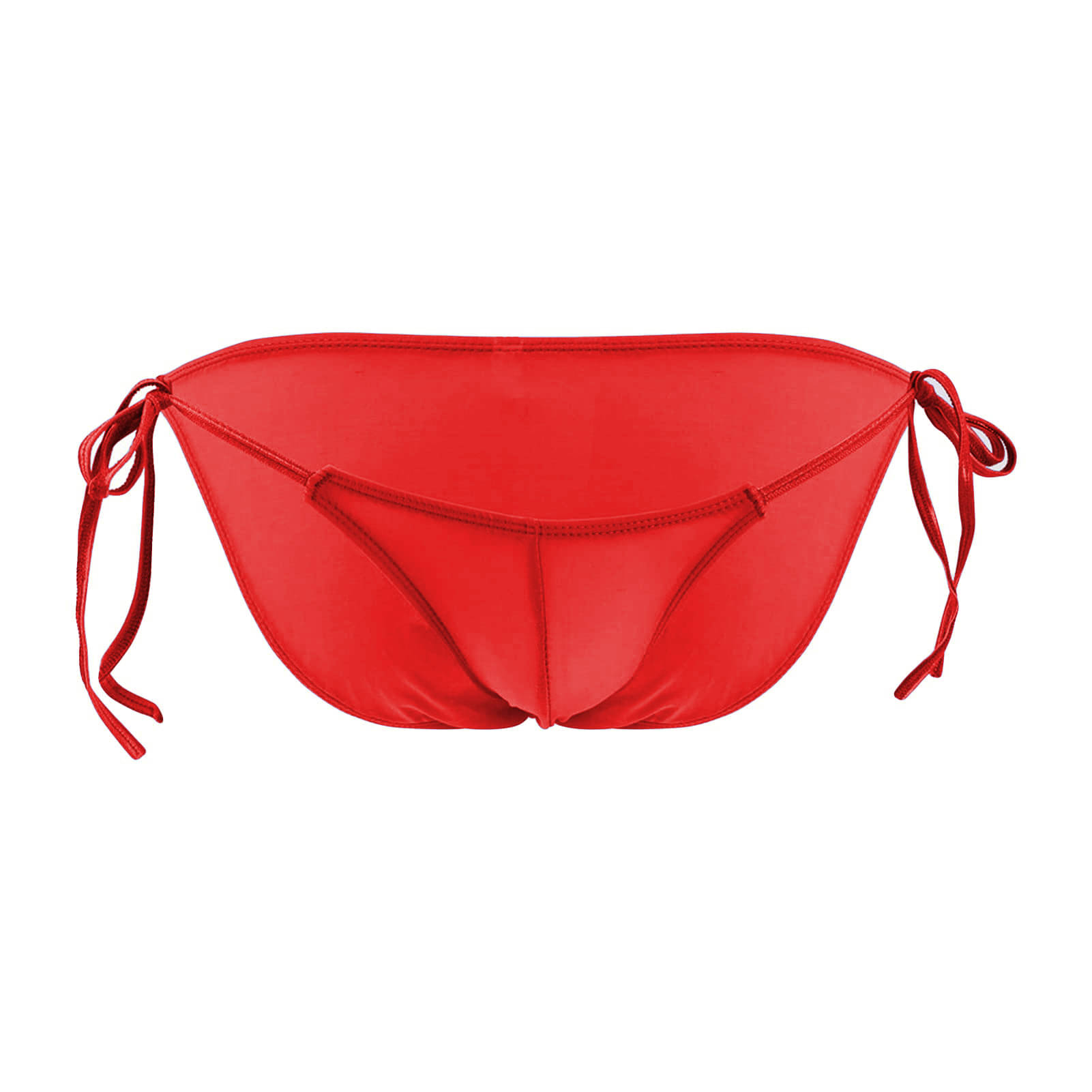     			FLIRTY TOUCH Pack of 1 Polyester Bikini For Men's ( Red )