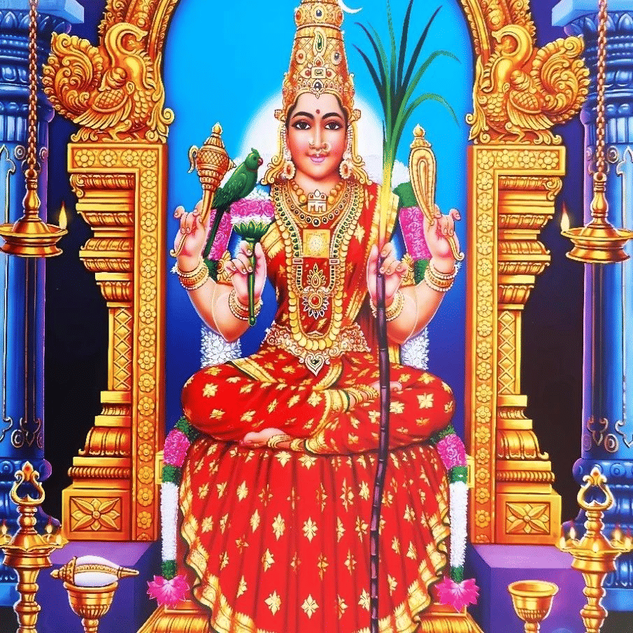     			Festive Backdrop Decorative Curtain For Diwali Laxmi Ganesh Pooja Festival Backdrop Cloth (5 X 5 ft)