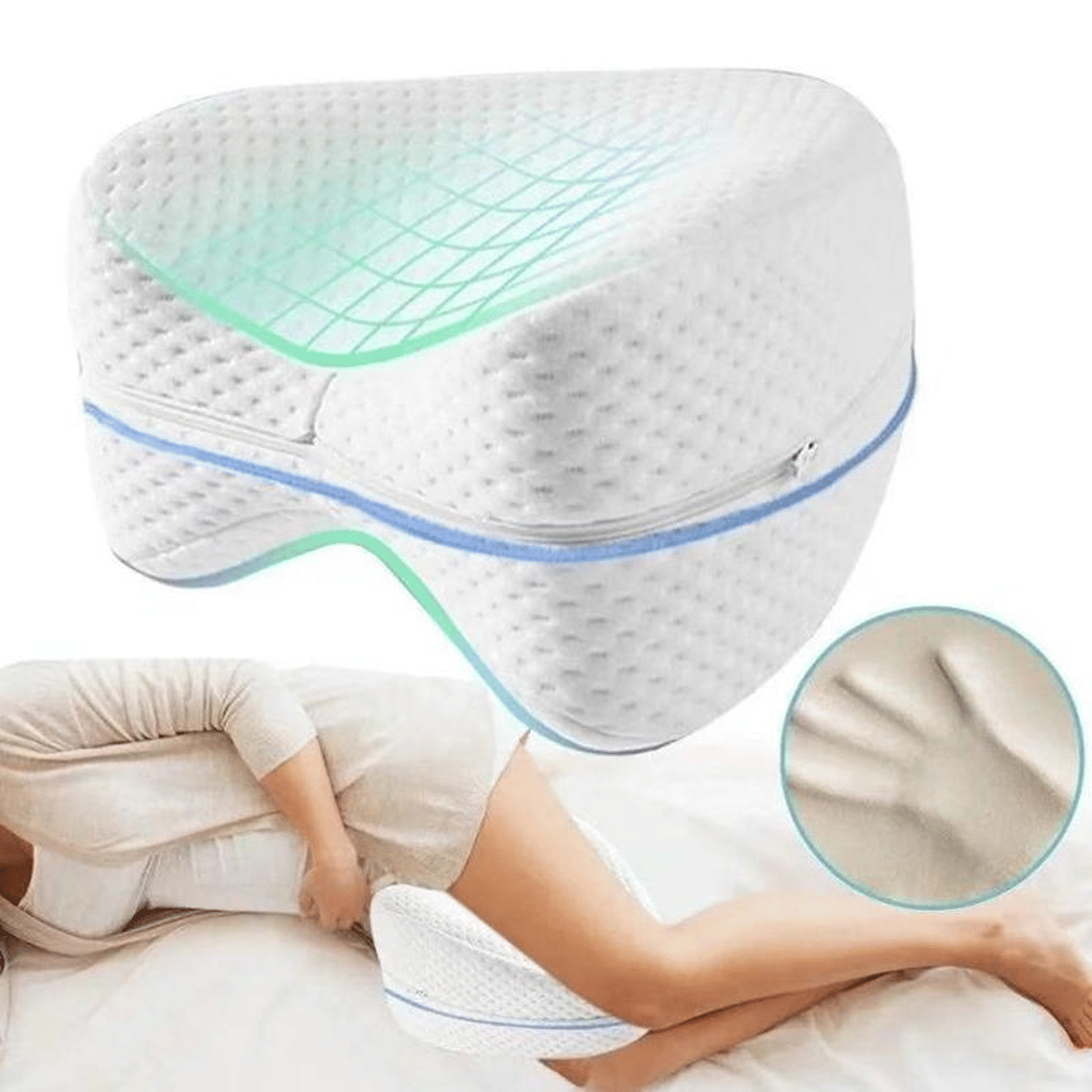 GLOWELL Single Memory Foam Pillow GLOWELL Single Memory Foam Pillow