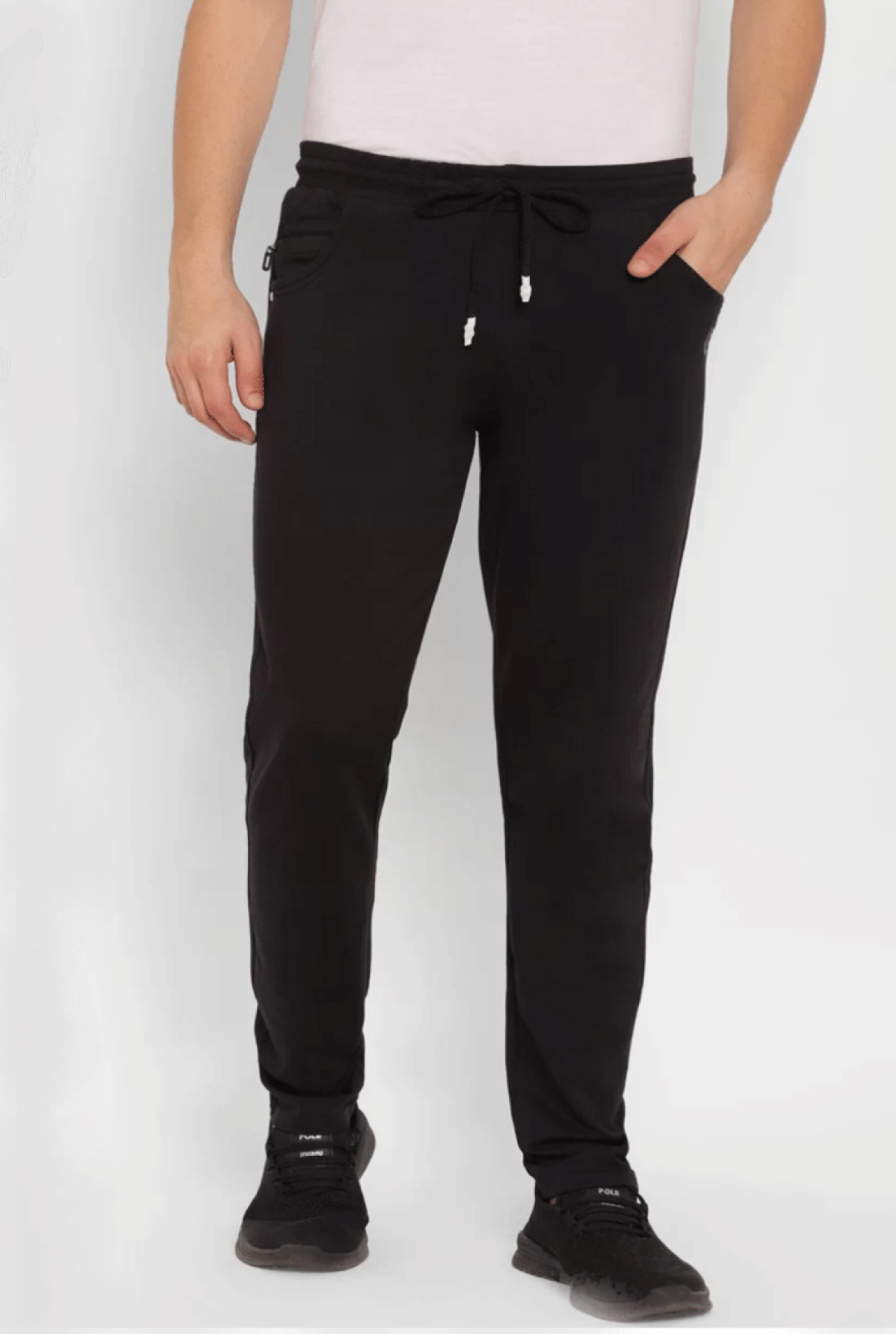 Gupta And Sons Black Lycra Men's Trackpants ( Pack of 1 ) Gupta And Sons Black Lycra Men's Trackpants ( Pack of 1 )