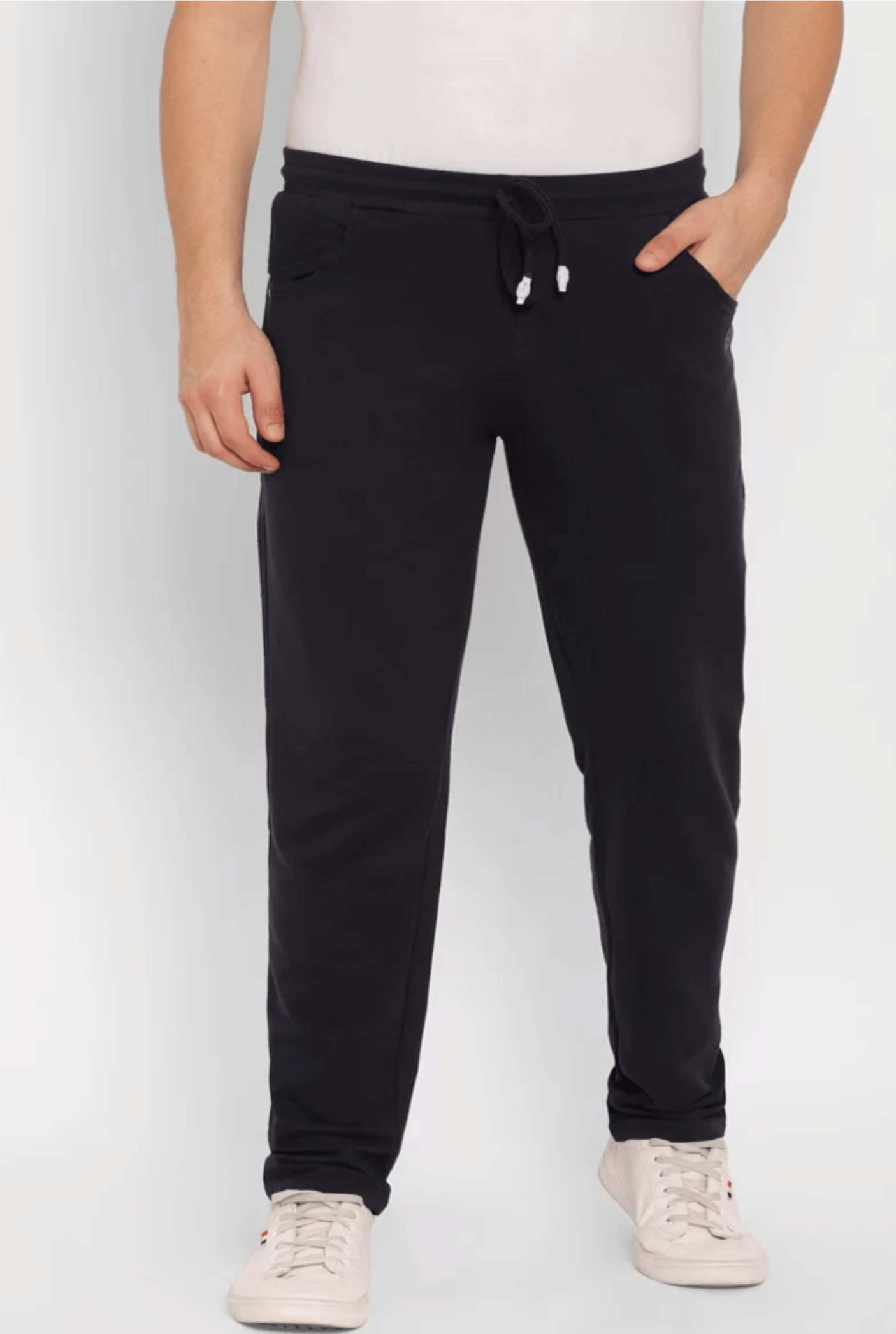     			Gupta And Sons Navy Blue Lycra Men's Trackpants ( Pack of 1 )