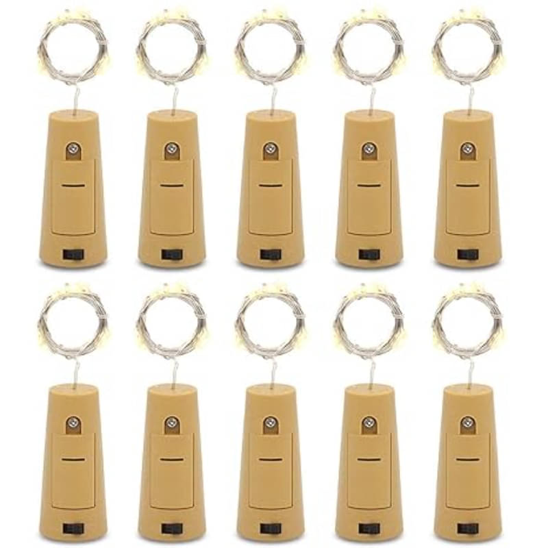     			HARSHLOVE Gold 10 Mtr String Light ( Pack of 10 )