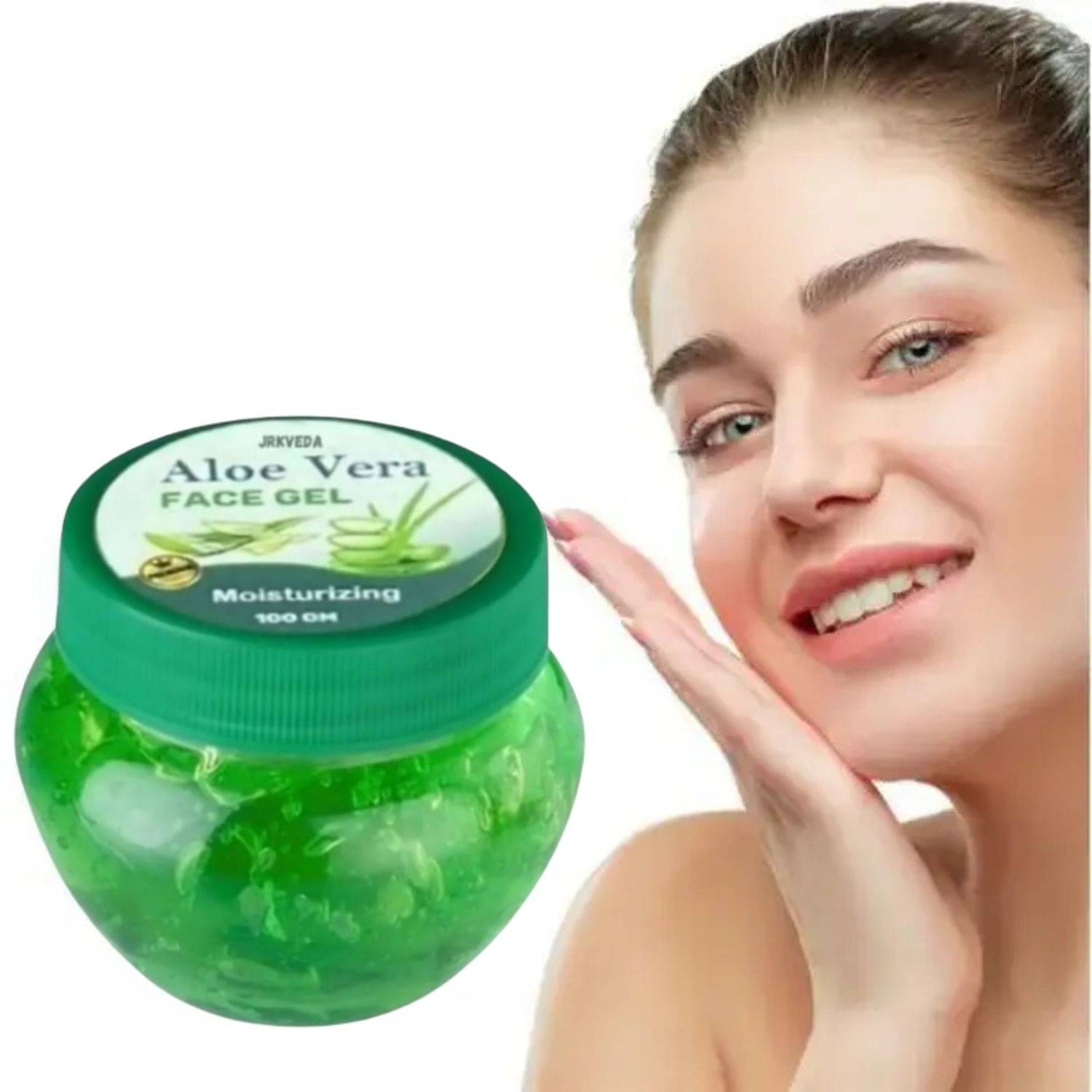     			JRKVEDA Moisturizer All Skin Type Aloe Vera ( 100GM gm )