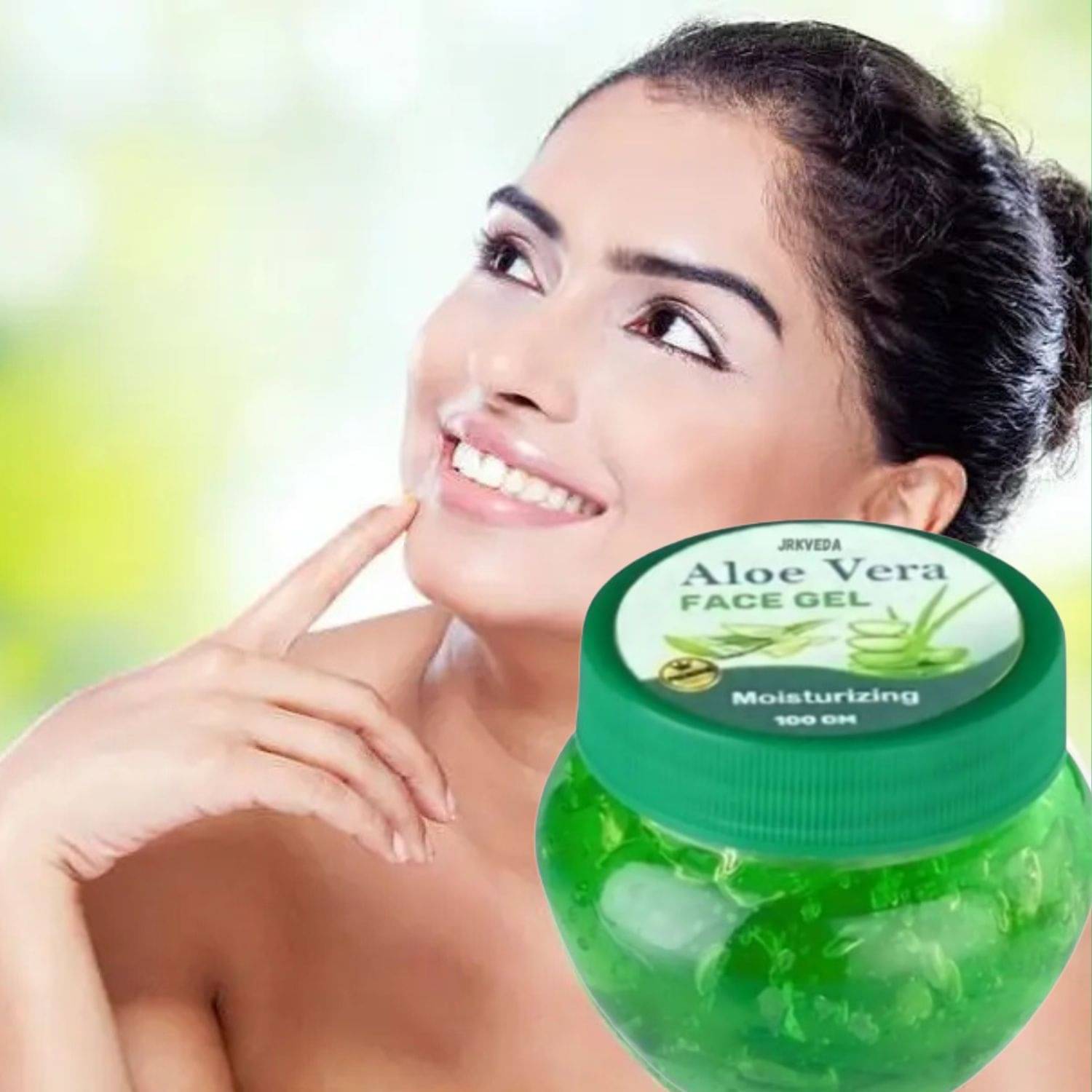     			JRKVEDA Moisturizer All Skin Type Aloe Vera ( 100GM gm )