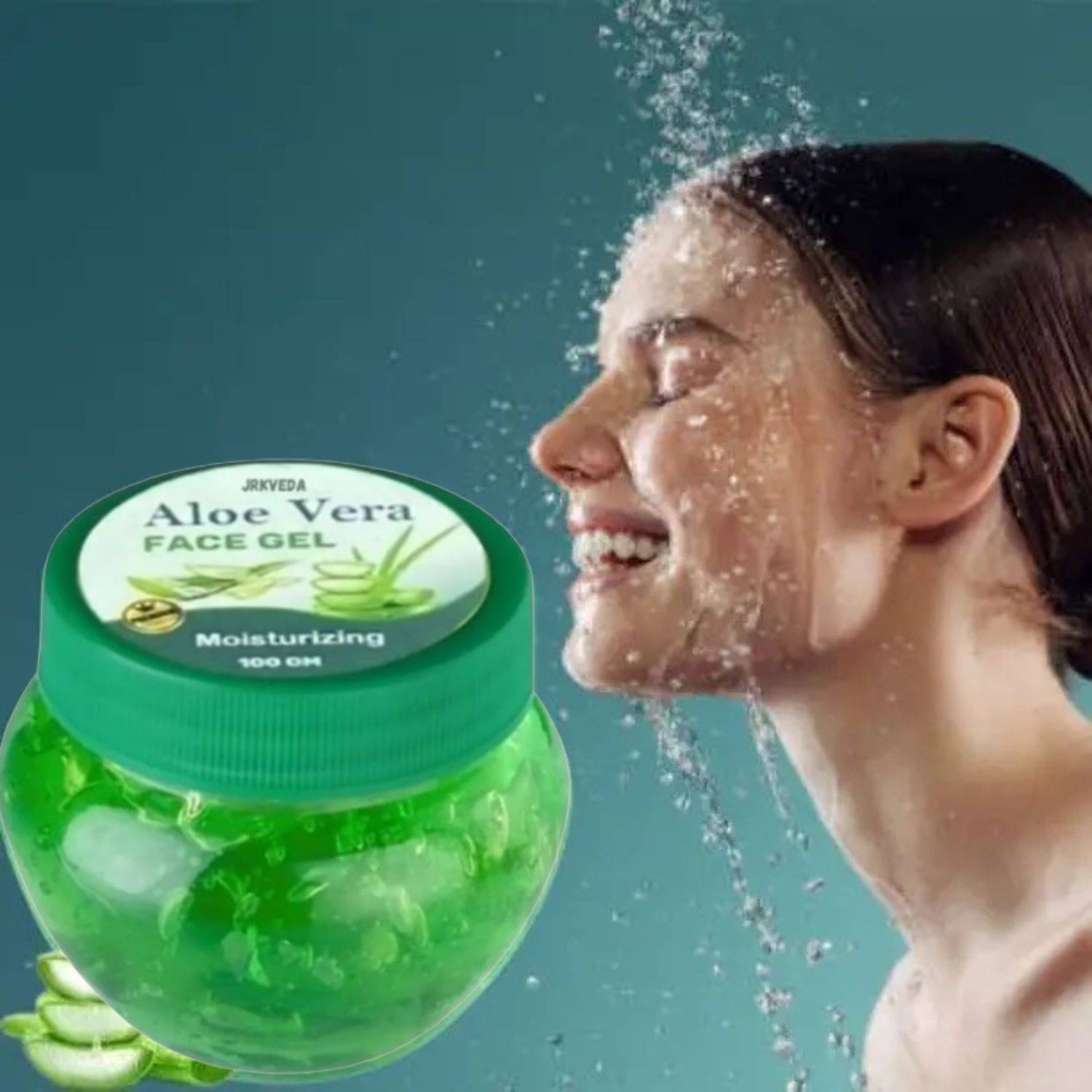     			JRKVEDA Moisturizer All Skin Type Aloe Vera ( 100GM gm )