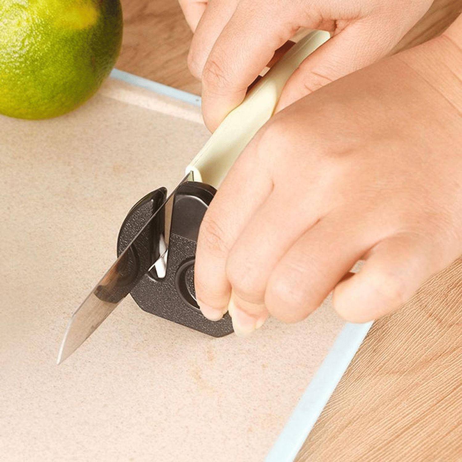 Knife Sharpener Small, Mini Portable Knife Sharpener Kitchen Household Handheld Grindstones-v Knife Sharpener Small, Mini Portable Knife Sharpener Kitchen Household Handheld Grindstones-v