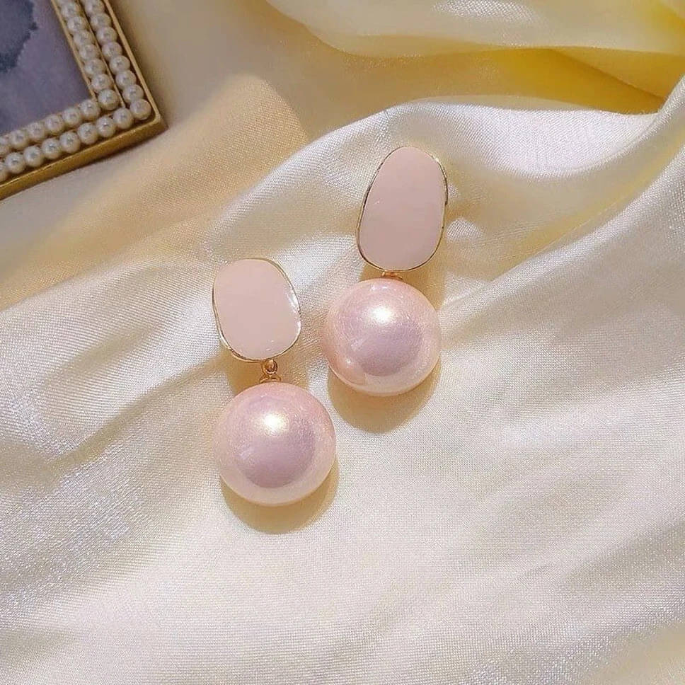     			Lady Raiment Pink Stud Earrings ( Pack of 1 )